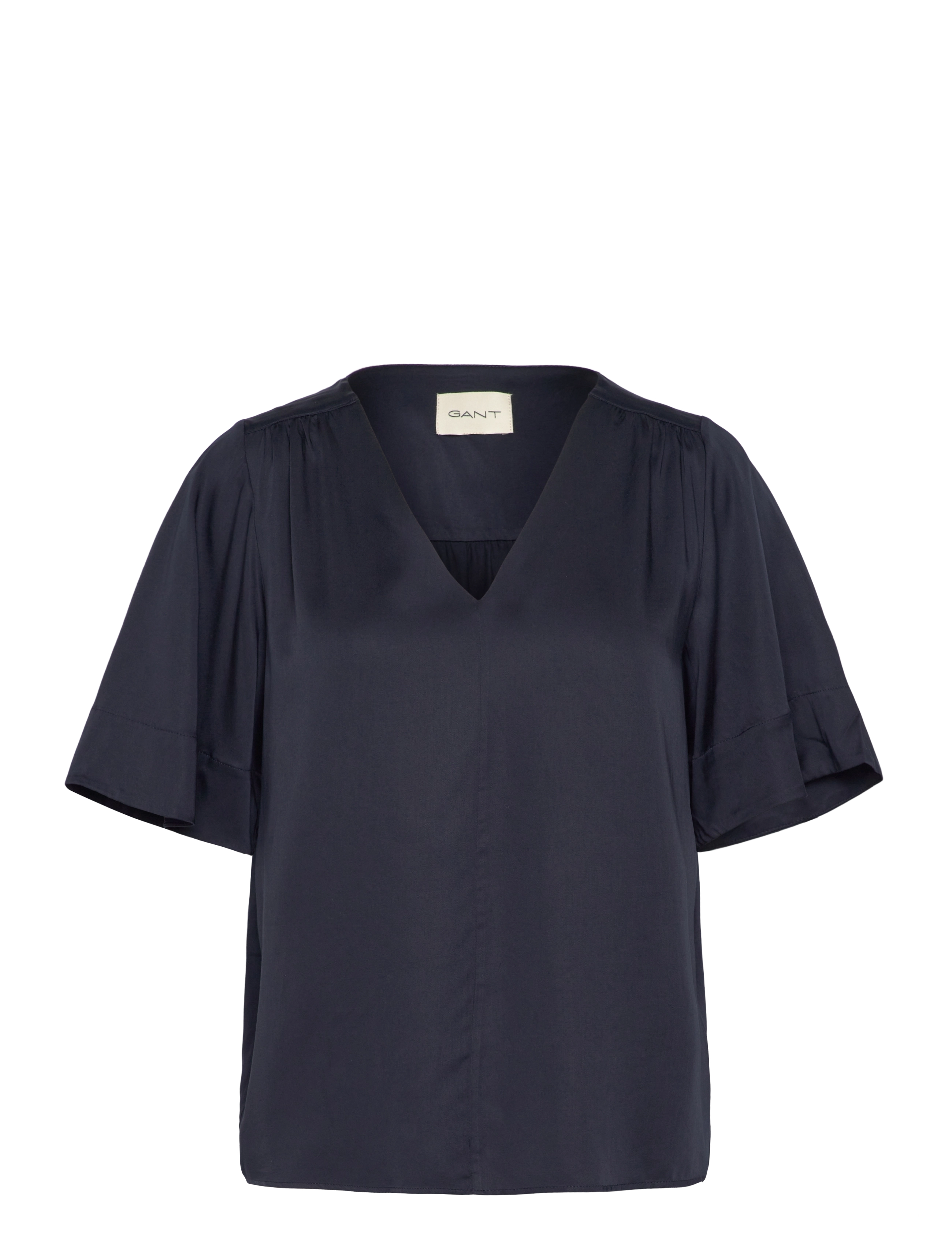 Gant SS BLOUSE - Bluser - EVENING BLUE / navy