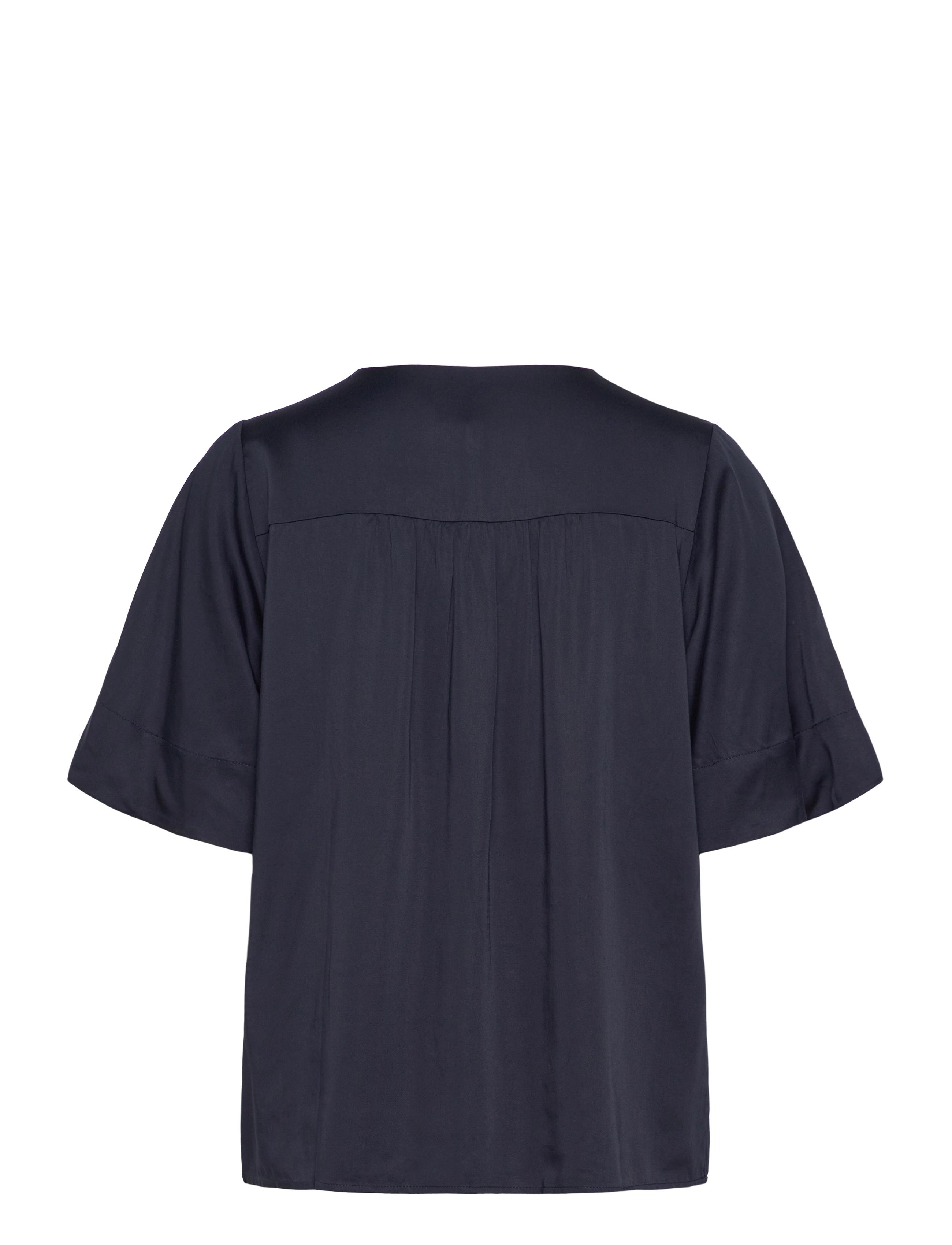 Gant - SS BLOUSE - lühikeste varrukatega pluusid - evening blue - 2