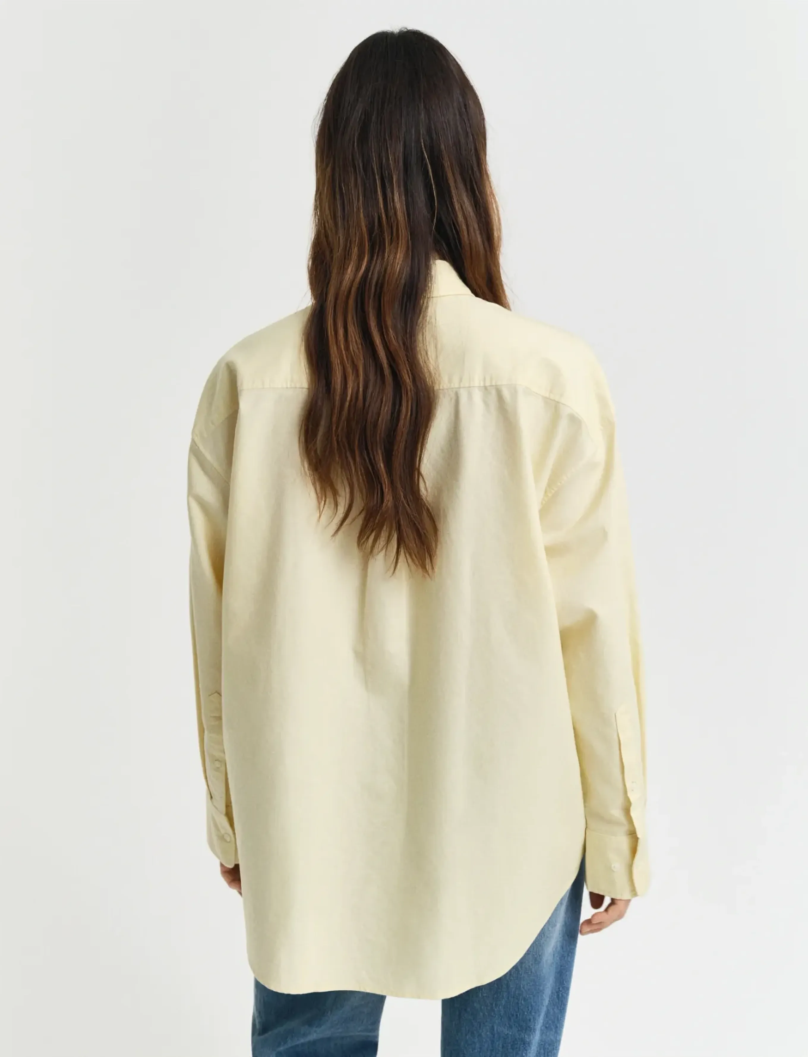 Gant - OS OXFORD BD SHIRT - dusty light yellow - 3