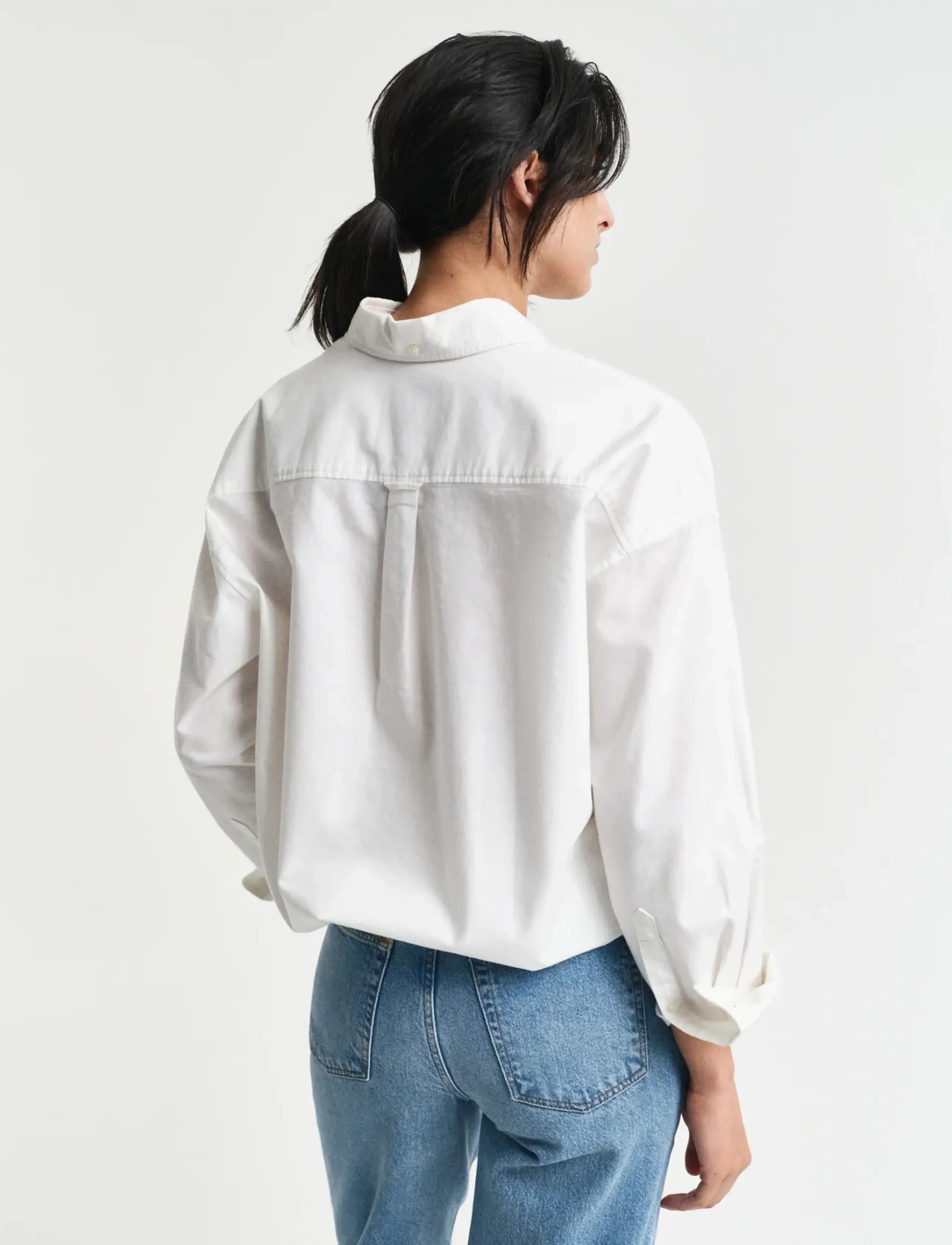 Gant - OS OXFORD BD SHIRT - white - 3