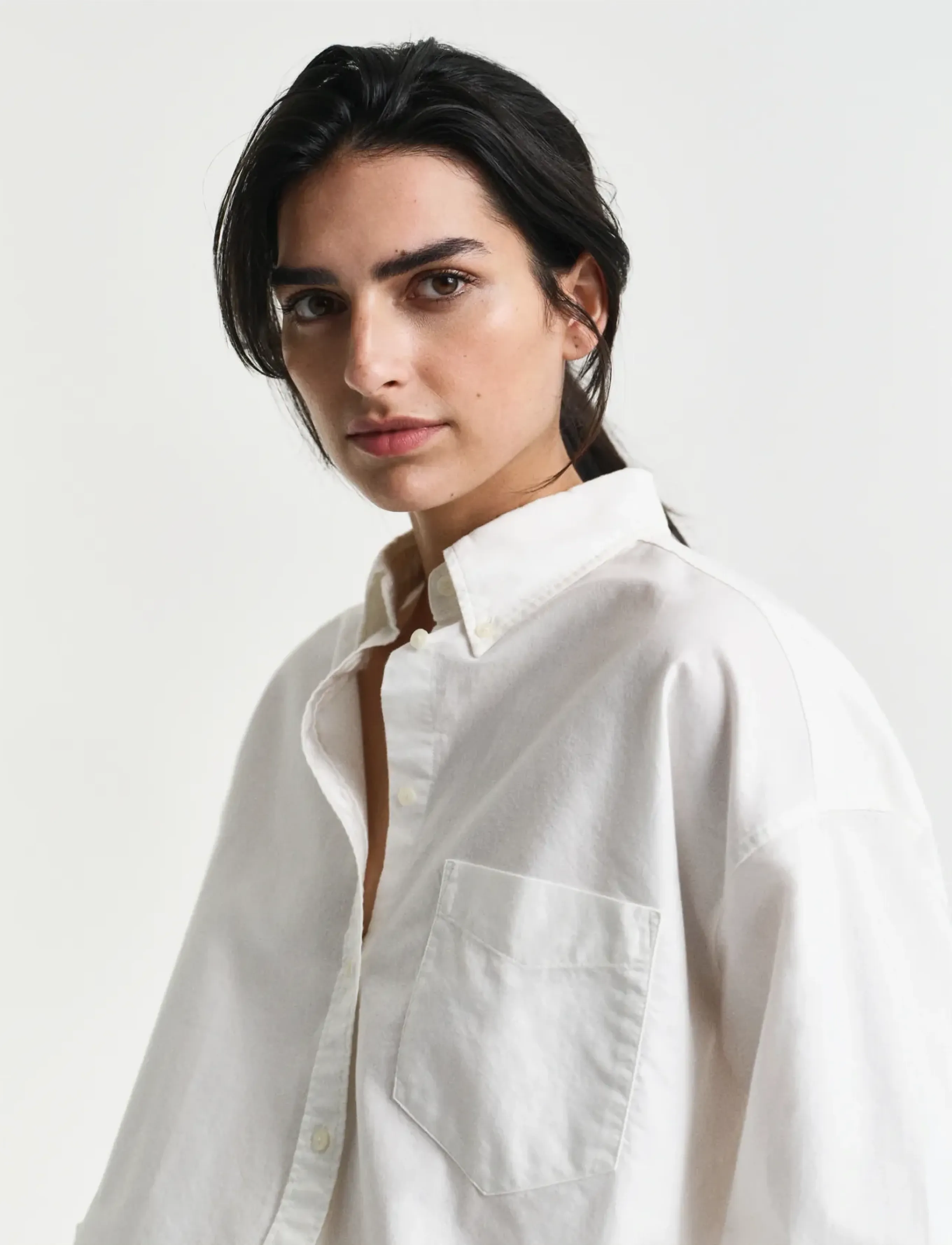 Gant - OS OXFORD BD SHIRT - white - 4