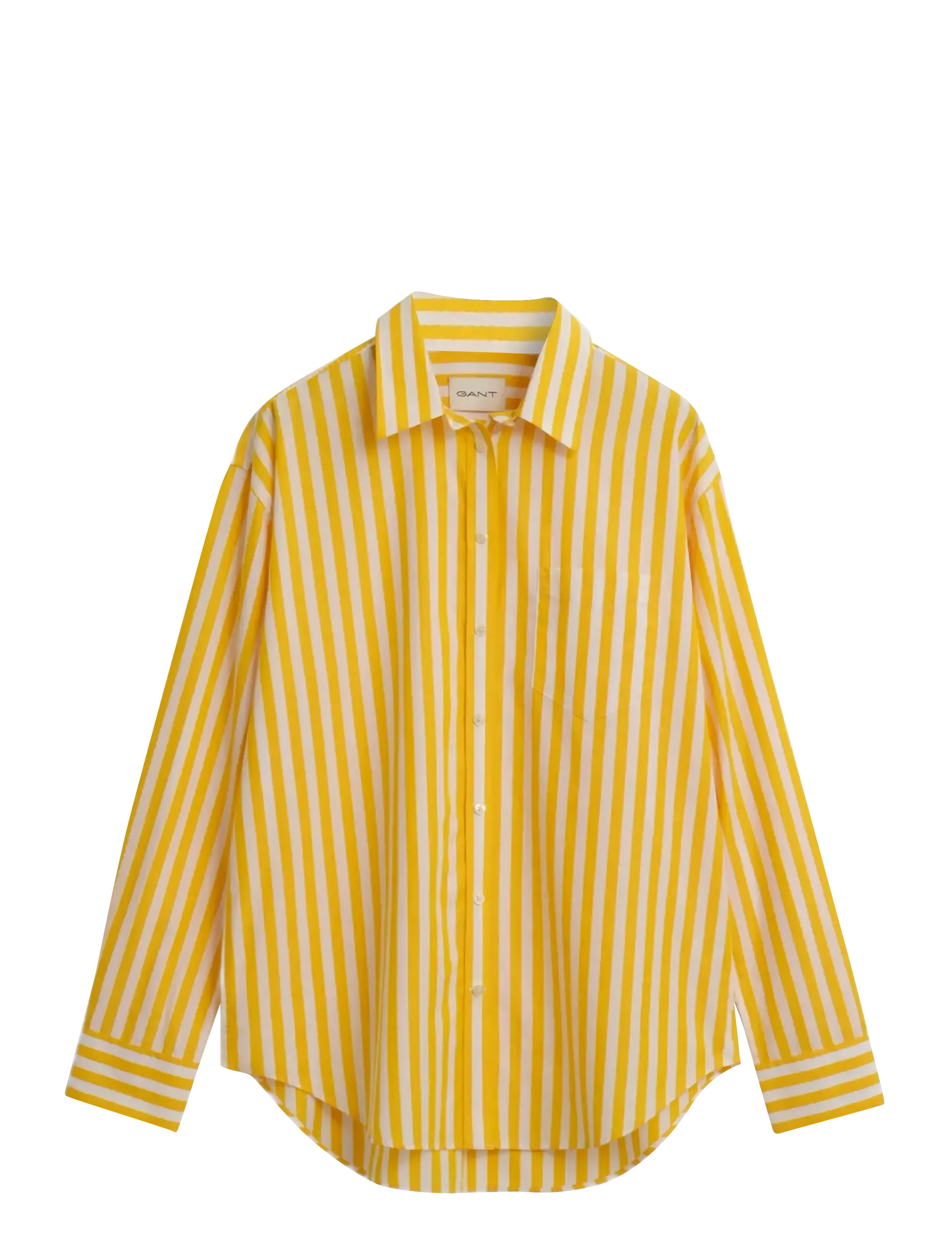 Gant - REL CLASSIC POPLIN STRIPED SHIRT - daffodil yellow - 1