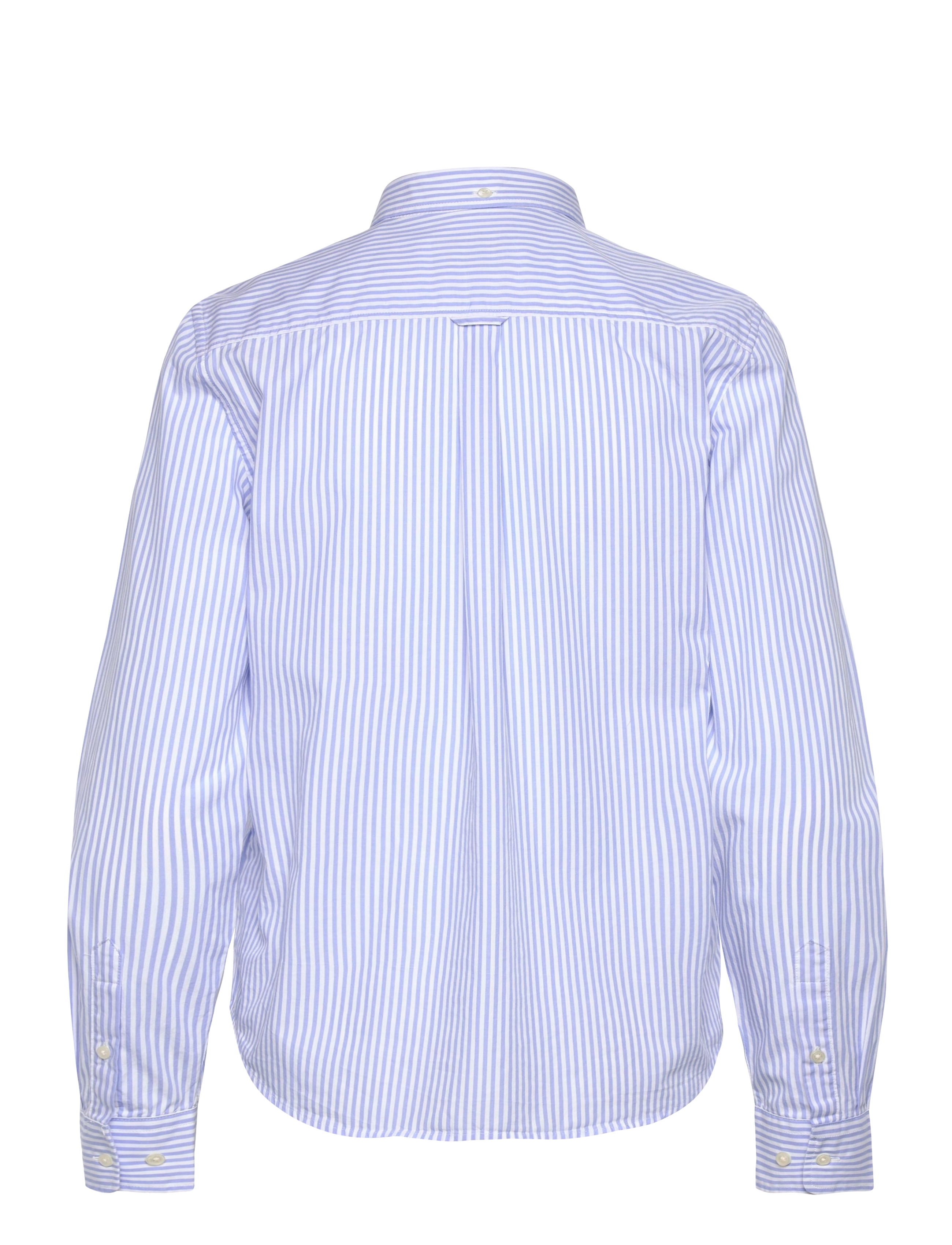 Gant - REG POPLIN BANKER STRIPED SHIRT - langärmlige hemden - lavender blue - 1