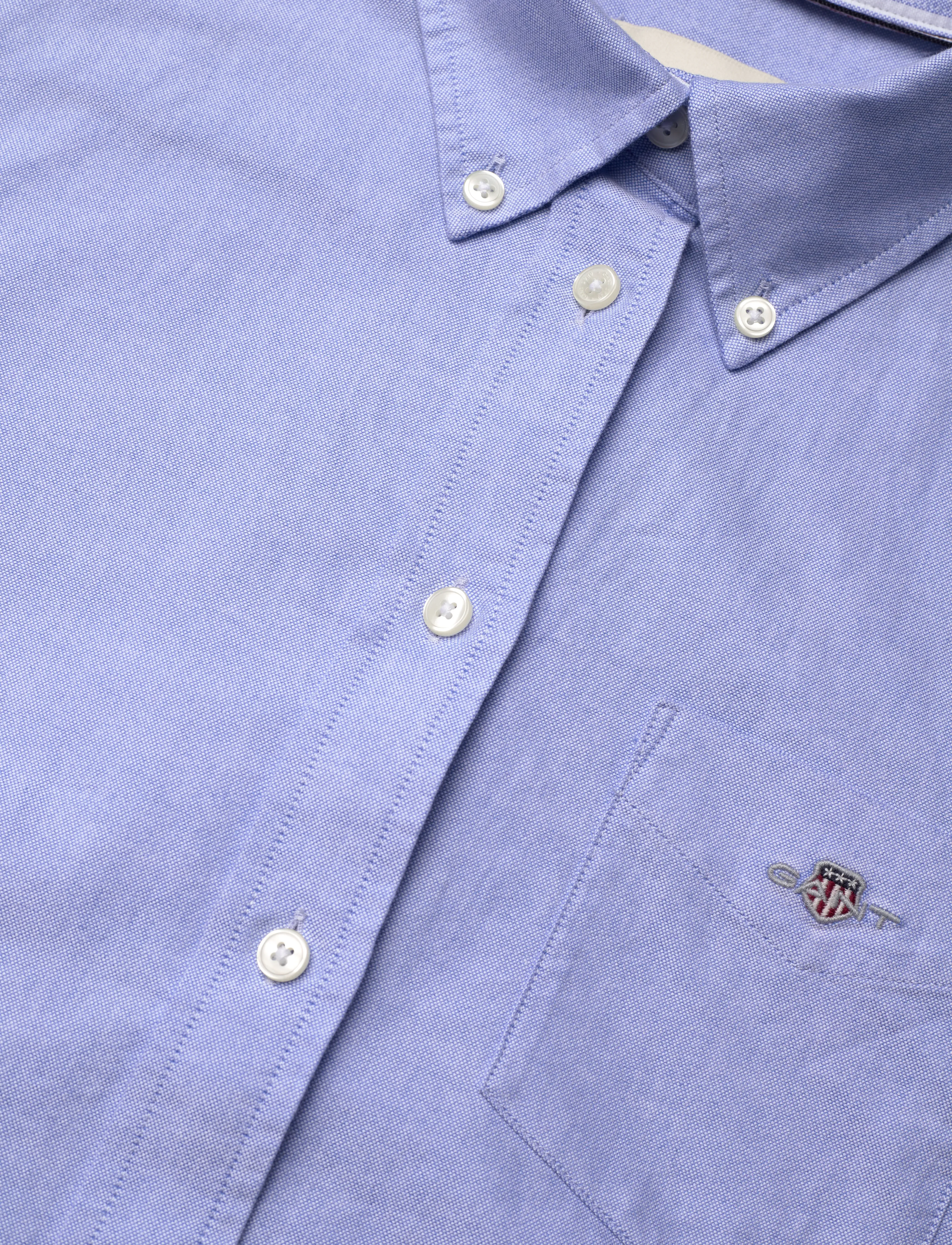 Gant - REG OXFORD BD SHIRT - langærmede skjorter - lavender blue - 2