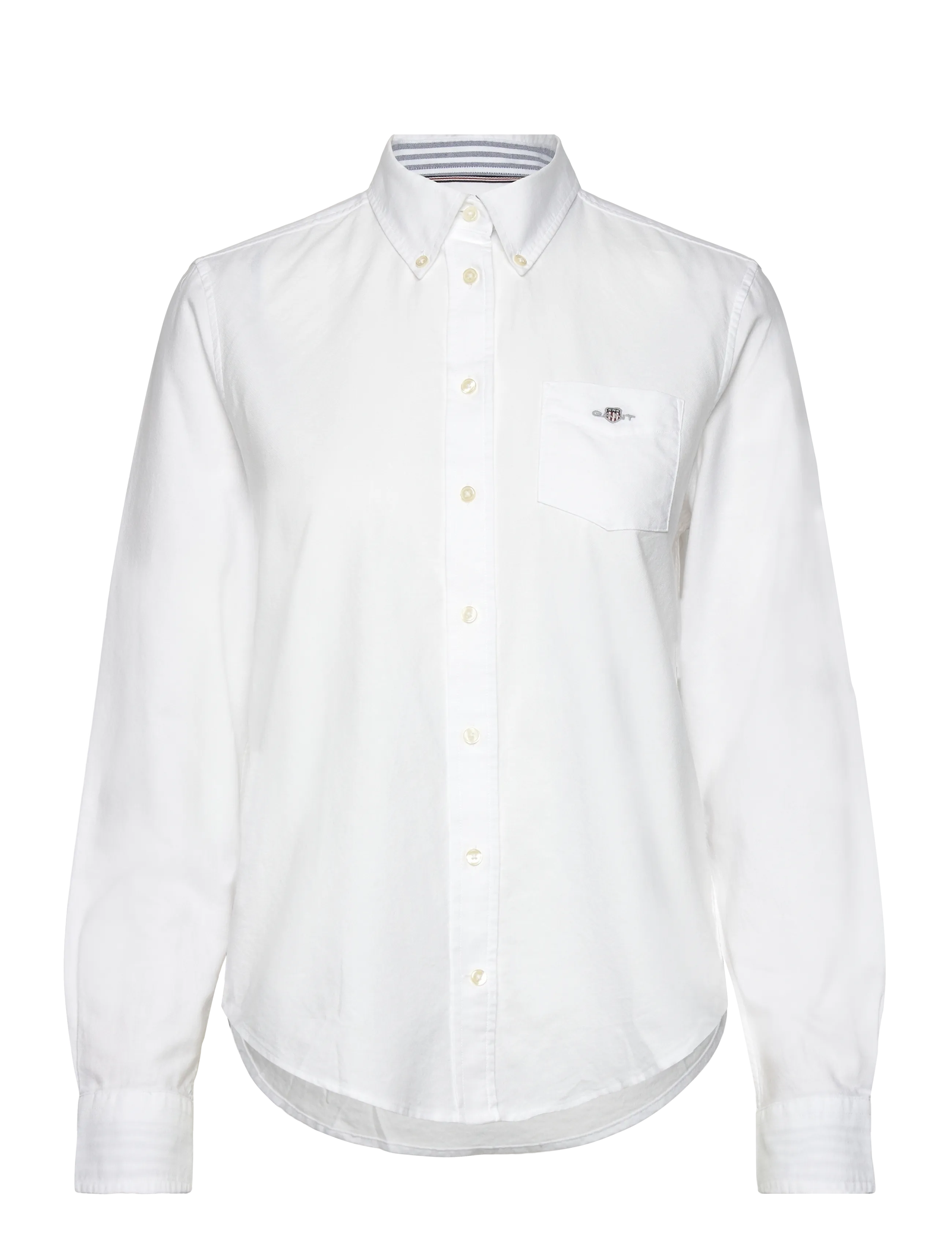 Gant REG OXFORD BD SHIRT - GANT - WHITE / white