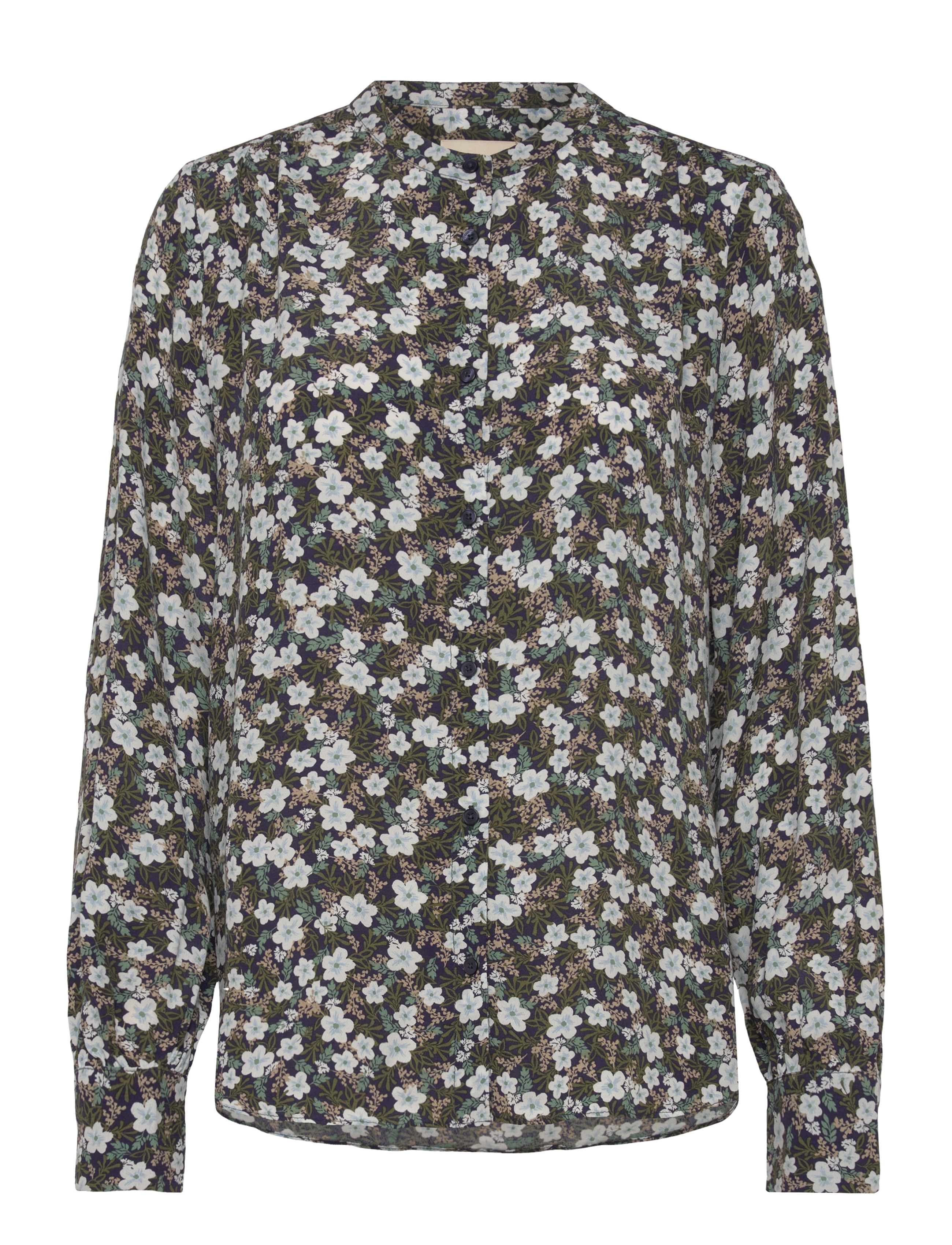 Gant REG FLORAL PRINT BLOUSE - Transitional Layering - CLASSIC BLUE / navy