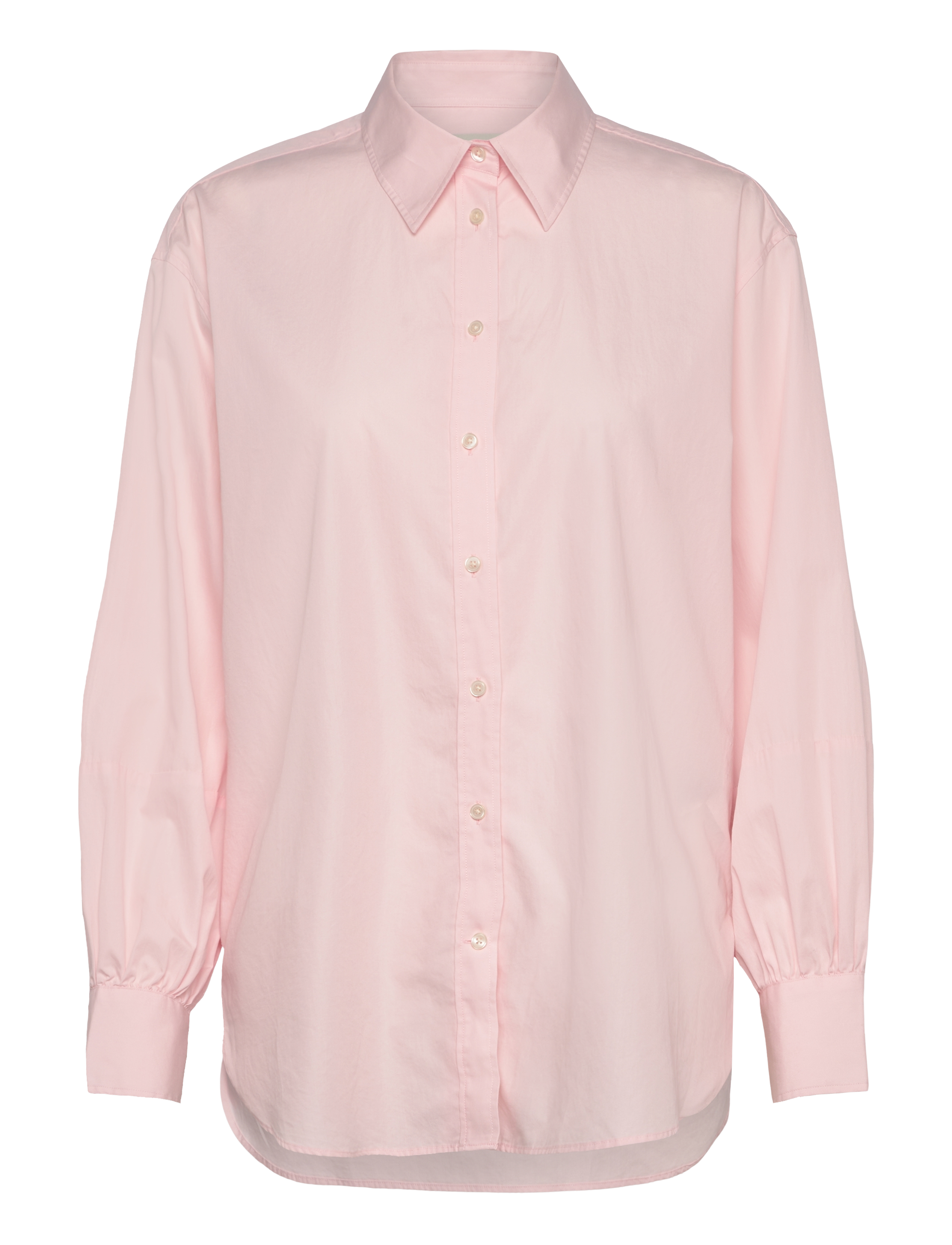 GANT Rel Volume Sleeve Shirt Pink - 40 - Damen