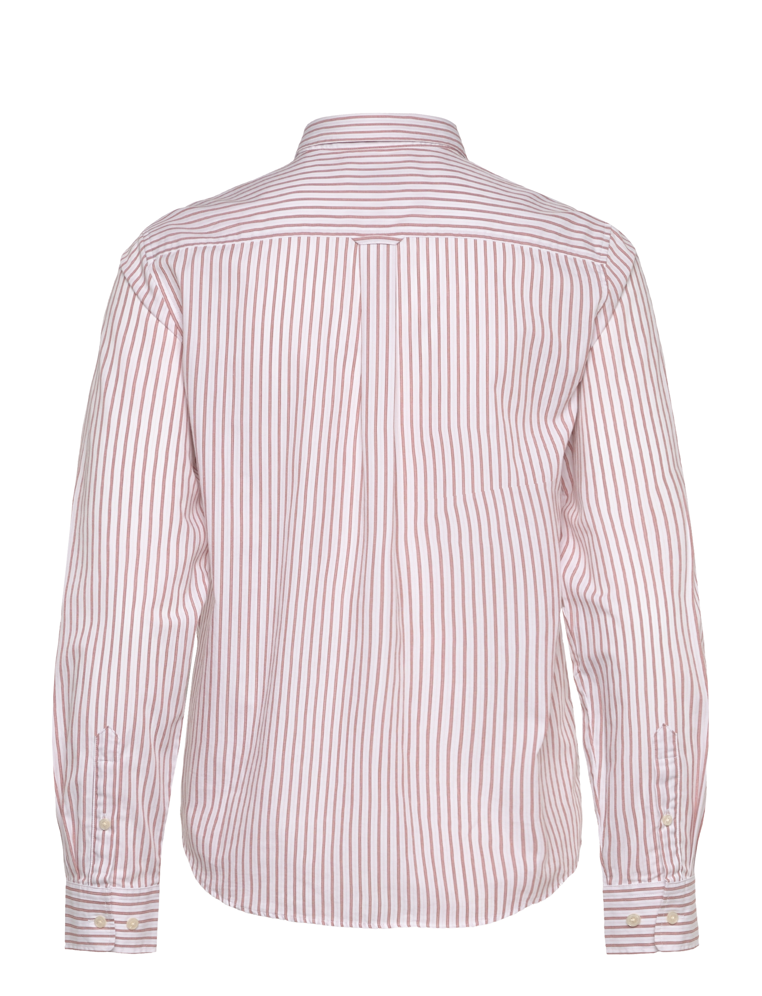 Gant - REG CLASSIC POPLIN STRIPED SHIRT - salmon - 2