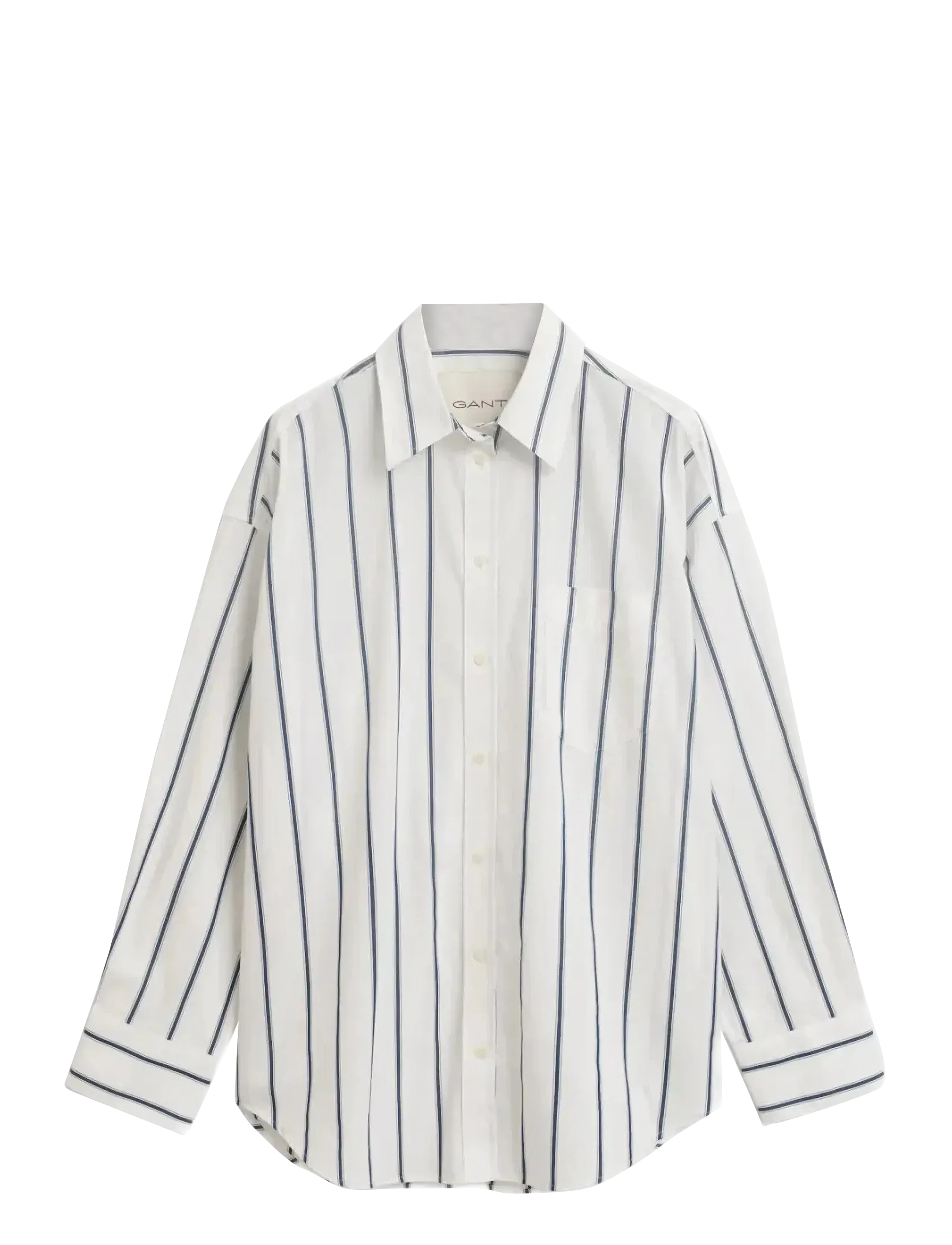 OS CLASSIC POPLIN STRIPED SHIRT - PERSIAN BLUE