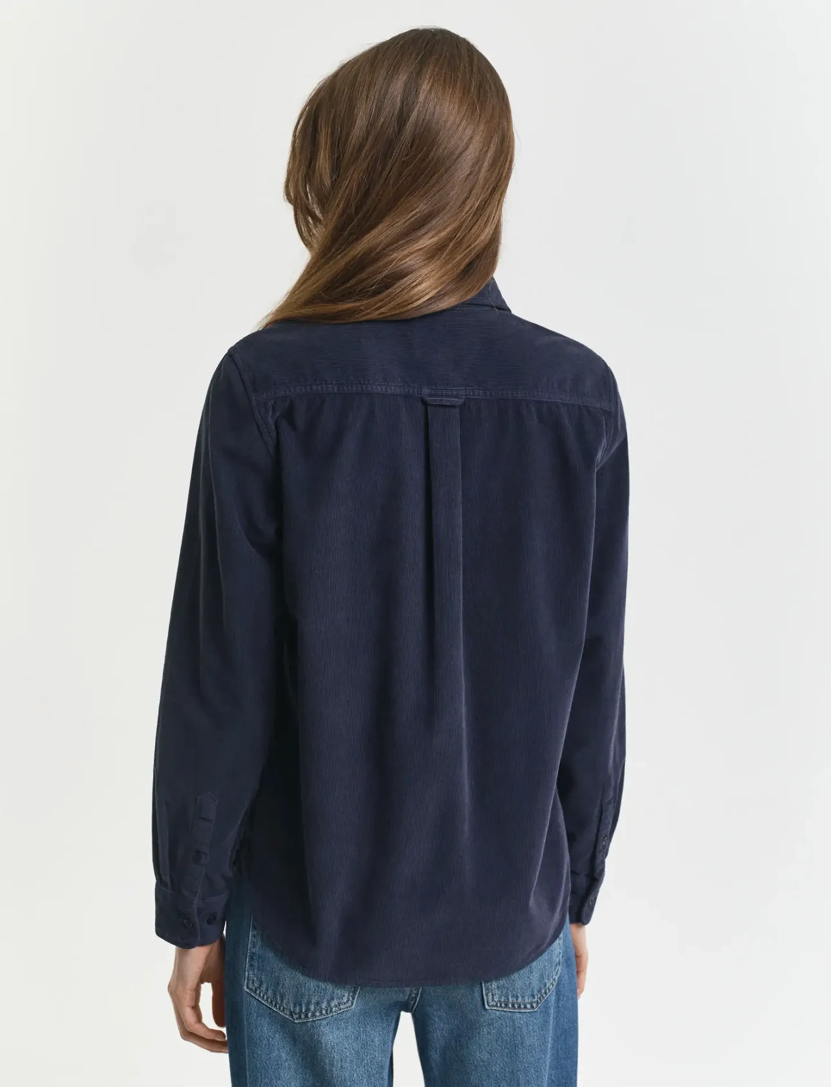 Gant - REG CORD SHIRT - chemises à manches longues - evening blue - 2