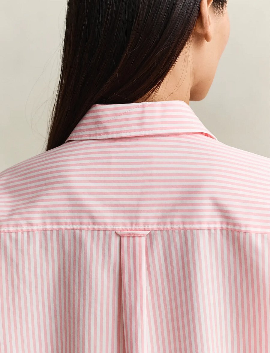 Gant - OS CLASSIC POPLIN STRIPE SHIRT - langærmede skjorter - lilly pink - 3