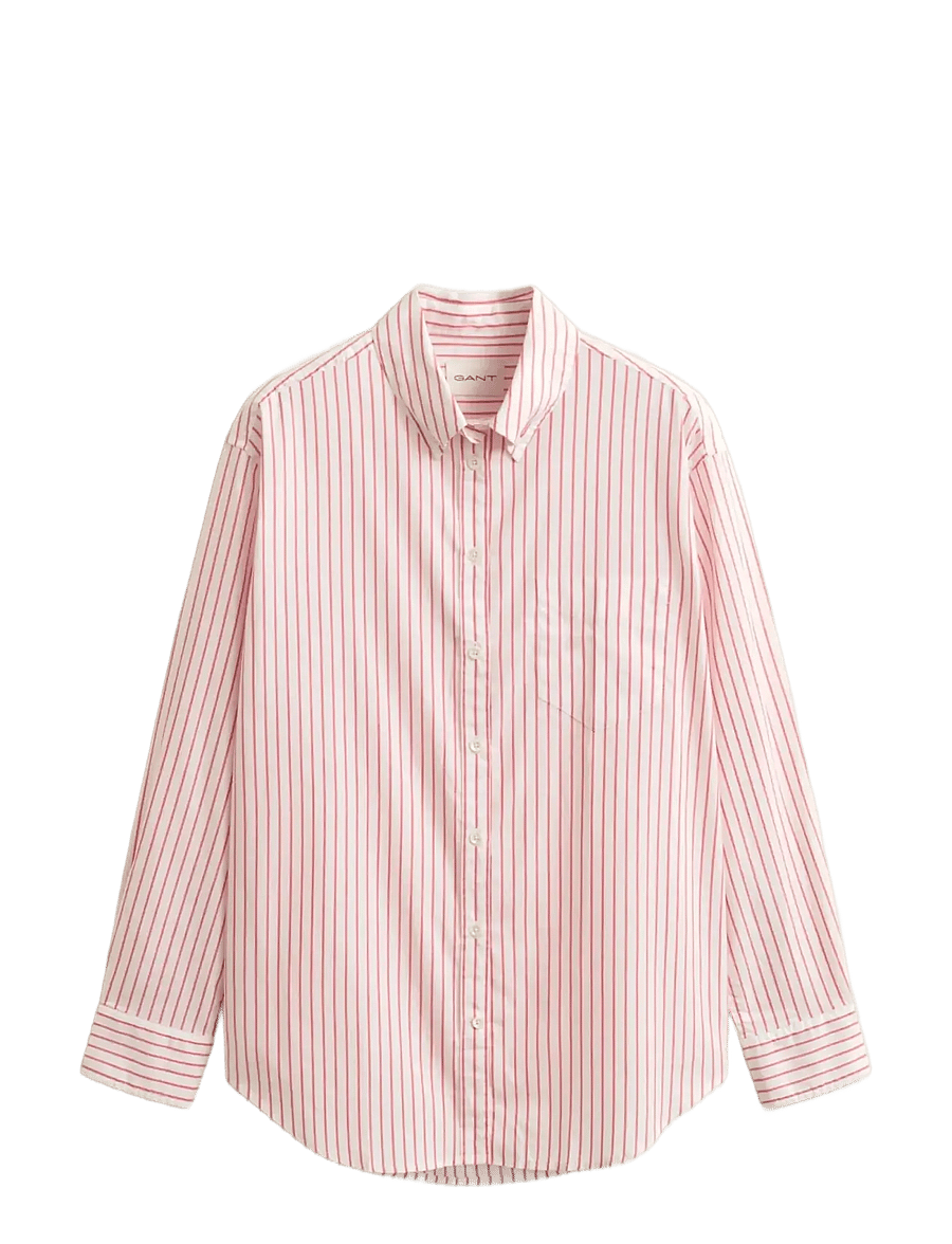 Gant - REL LUXURY OXFORD STRIPE BD SHIRT - chemises à manches longues - eggshell - 1