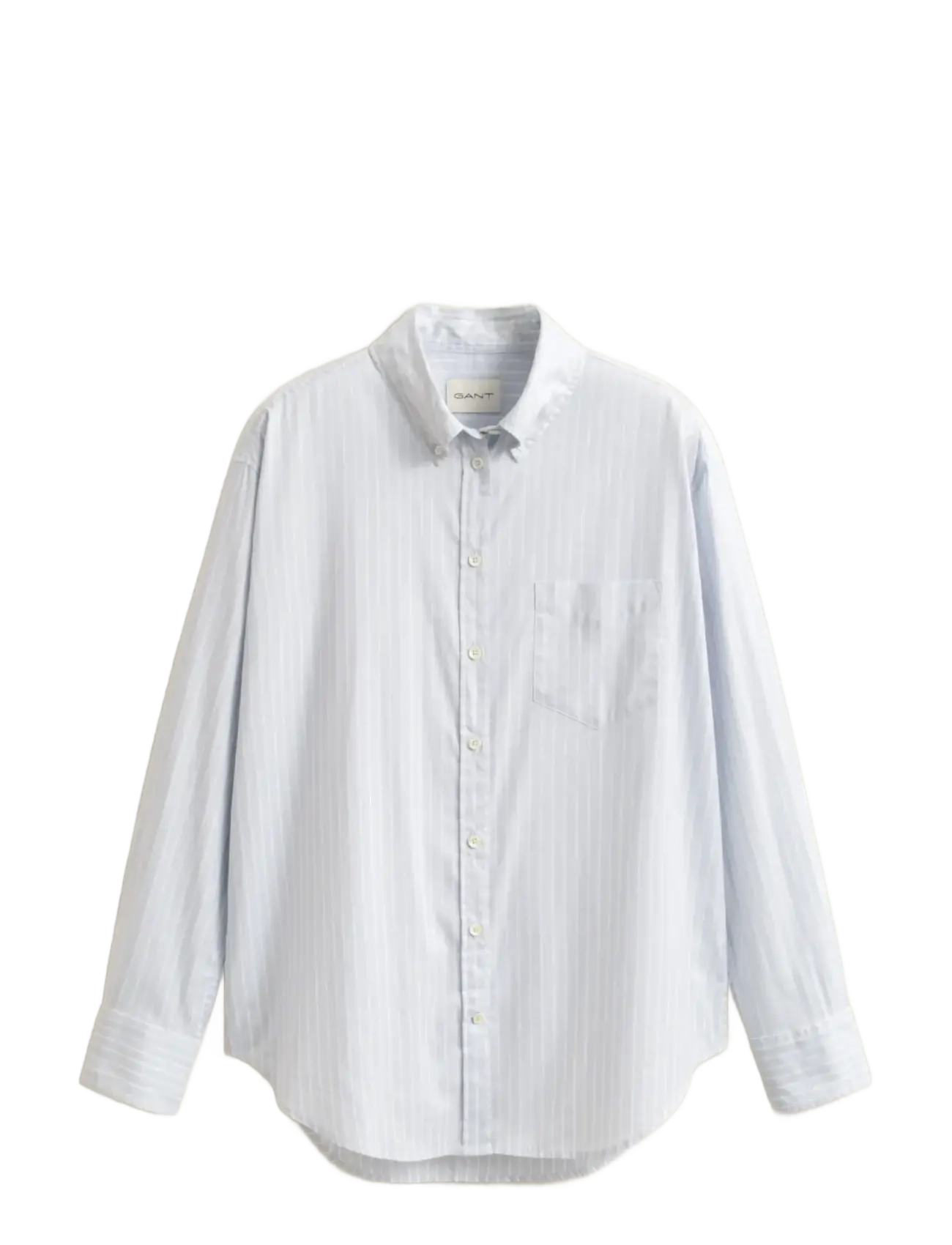 GANT REL LUXURY OXFORD STRIPE BD SHIRT - Nyheder - LIGHT BLUE / blue