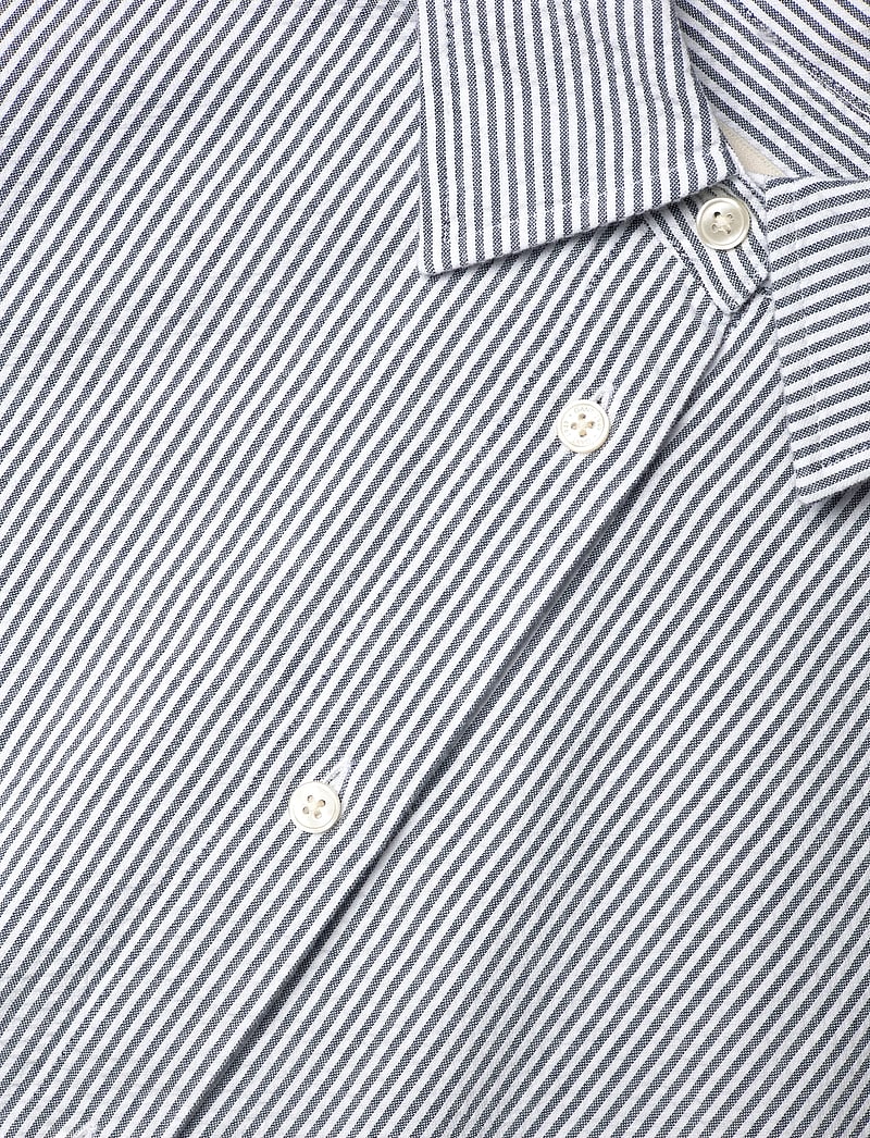 GANT - SEERSUCKER PUFF SLEEVE BLOUSE - short-sleeved blouses - evening blue - 2