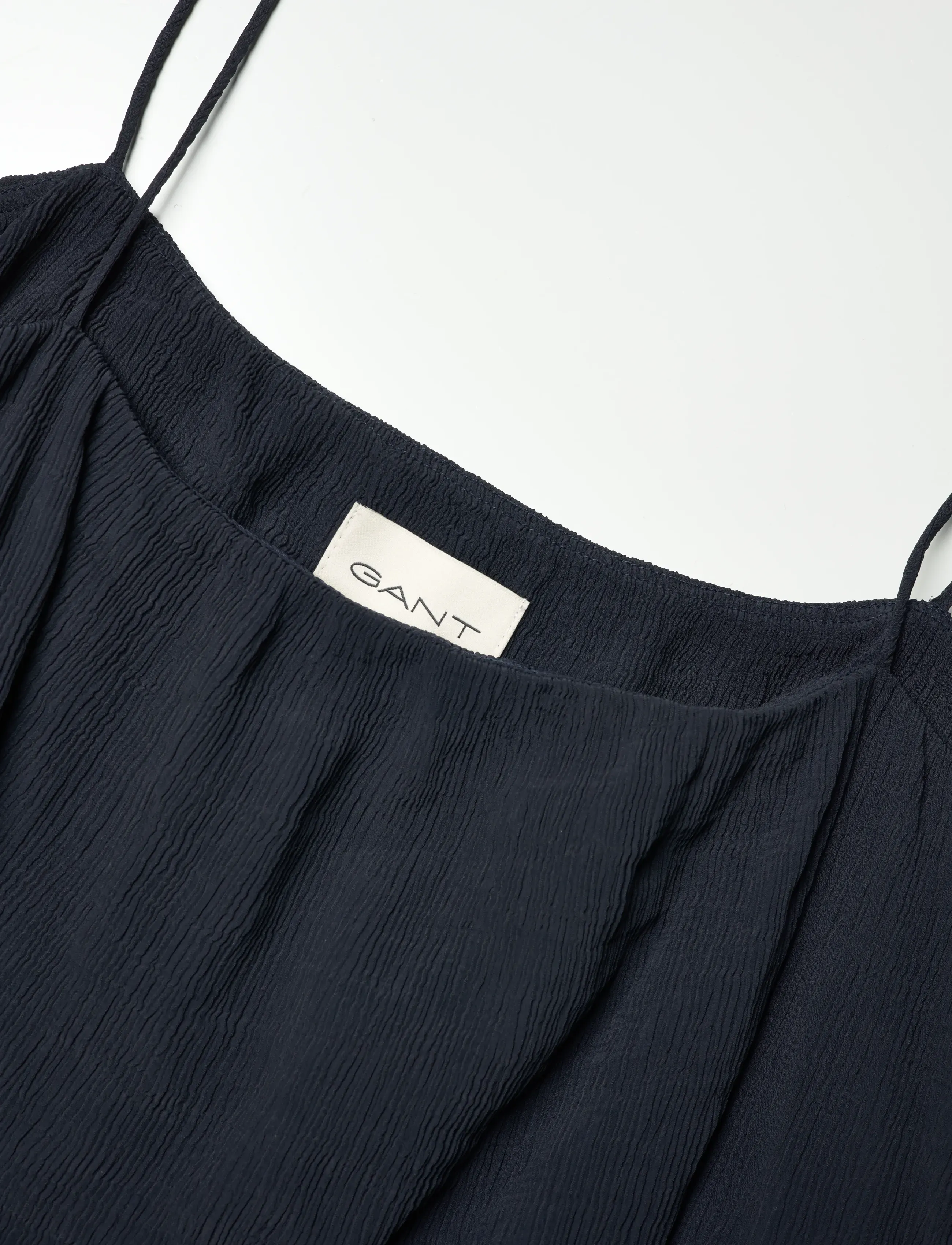Gant - CRINKLED STRAP TOP - Ærmeløse bluser - evening blue - 5