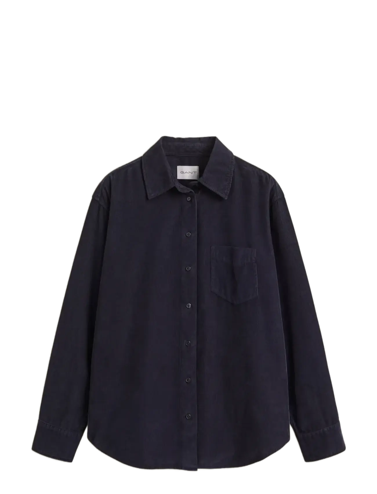 Gant REL CORDROY SHIRT - Kläder - EVENING BLUE / navy