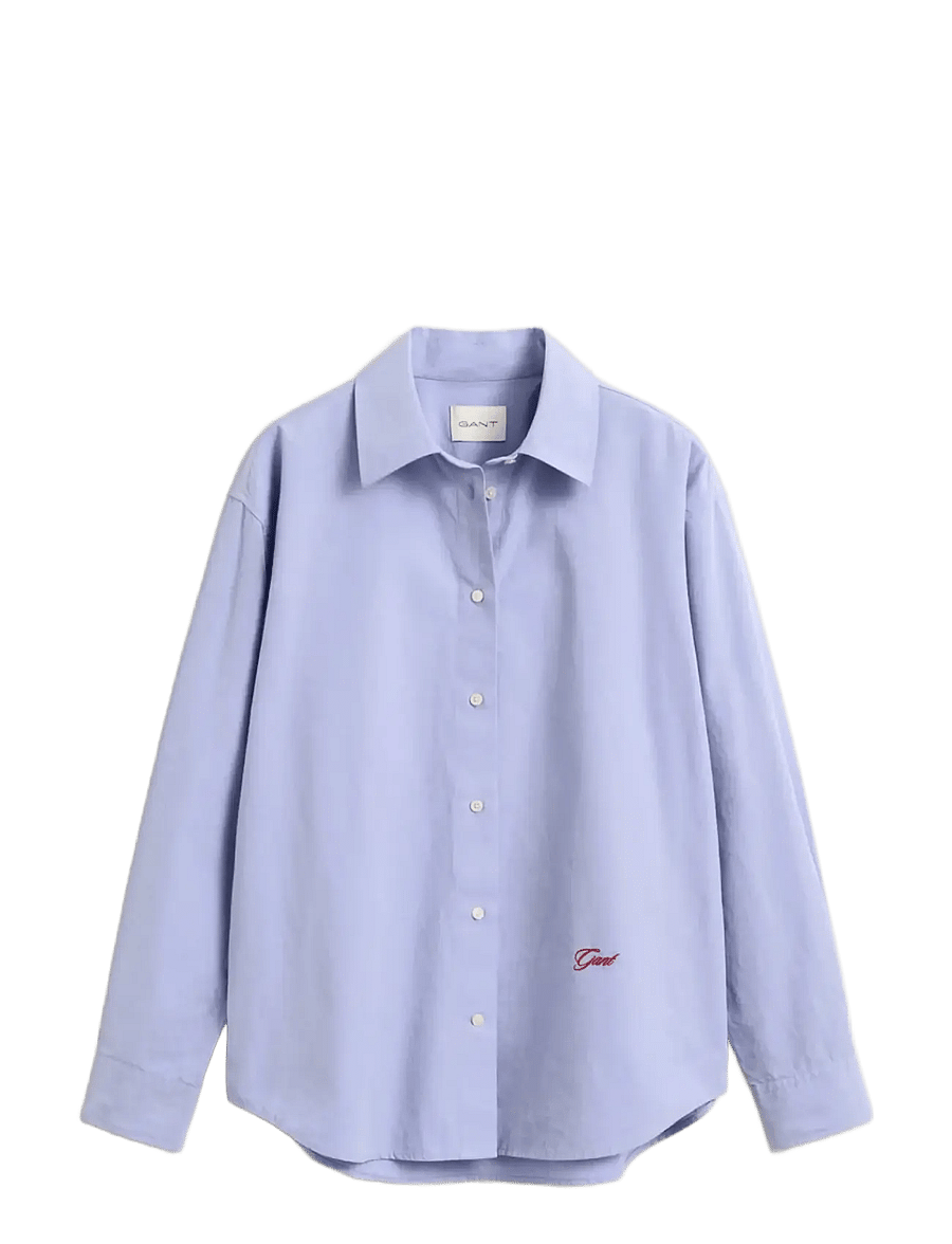 Gant - REL POPLIN SHIRT - misty lavender - 1