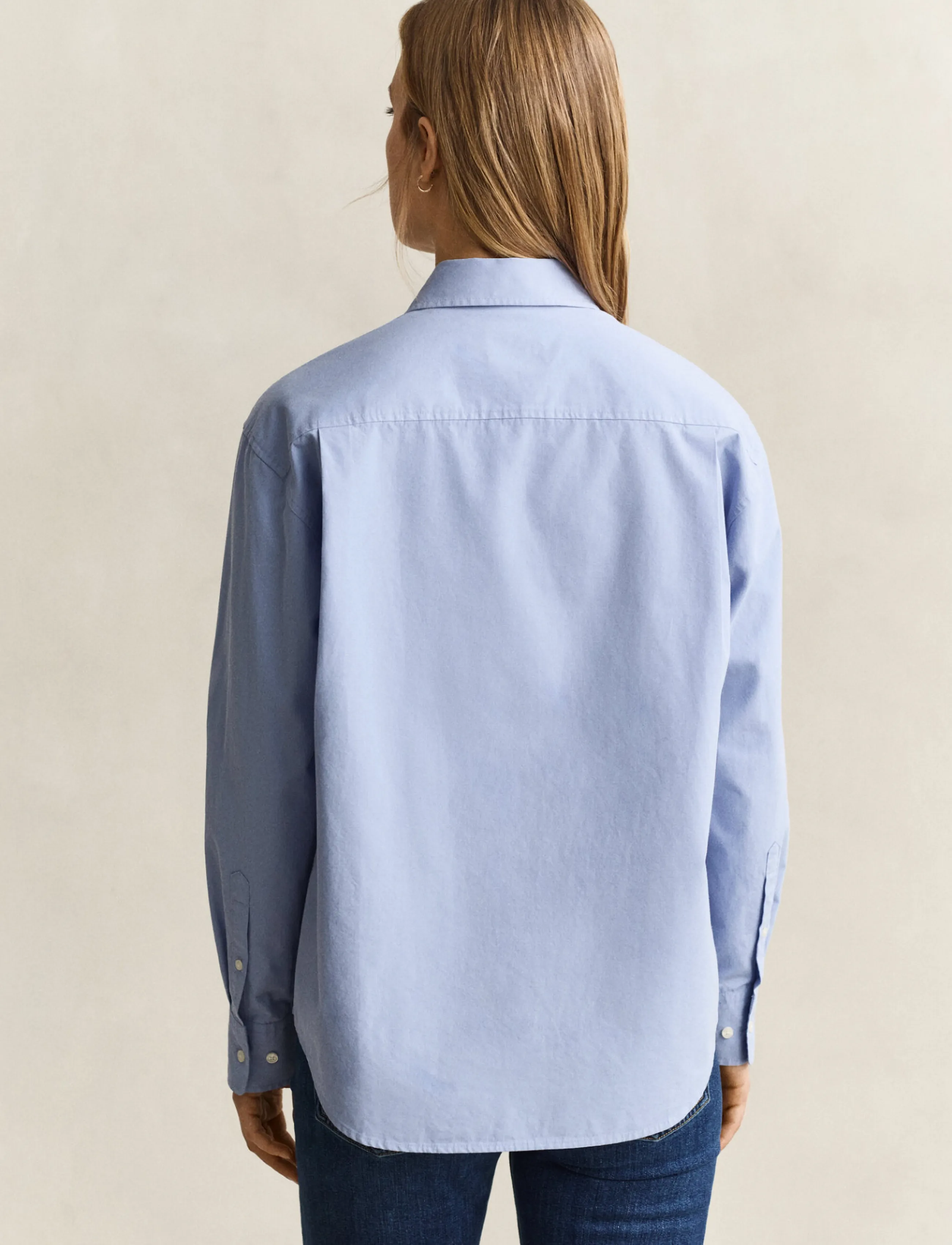 Gant - REL POPLIN SHIRT - misty lavender - 2