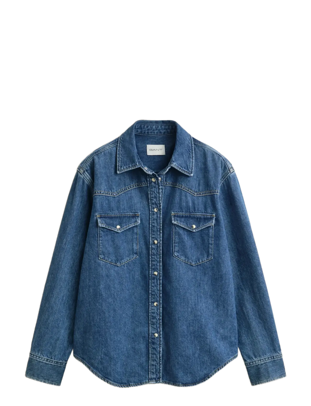 GANT Rel Denim Ranger Shirt Blau - 44 - Damen