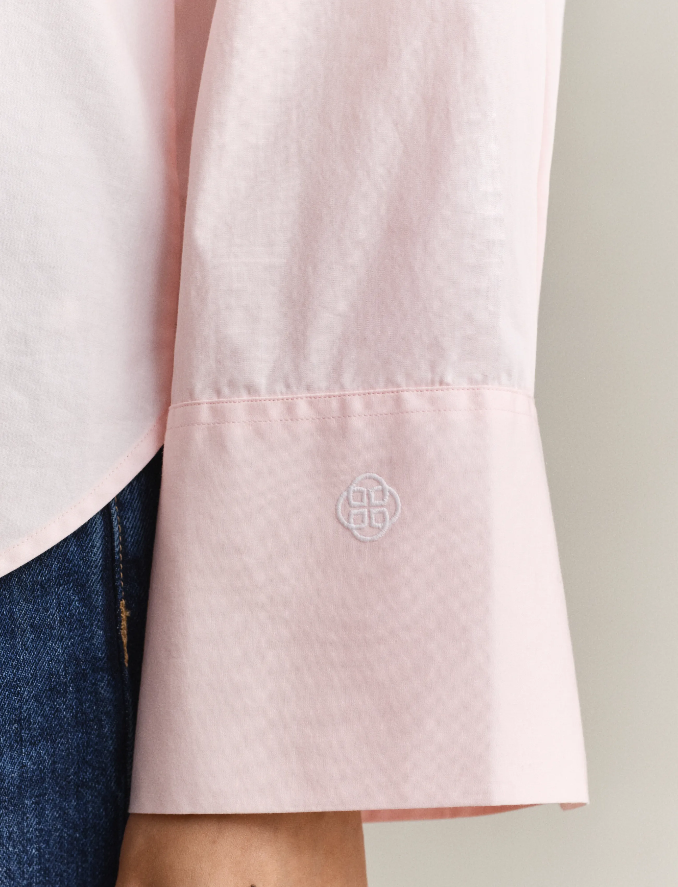 Gant - CLASSIC POPLIN WIDE SLEEVE SHIRT - langärmlige hemden - refined pink - 5