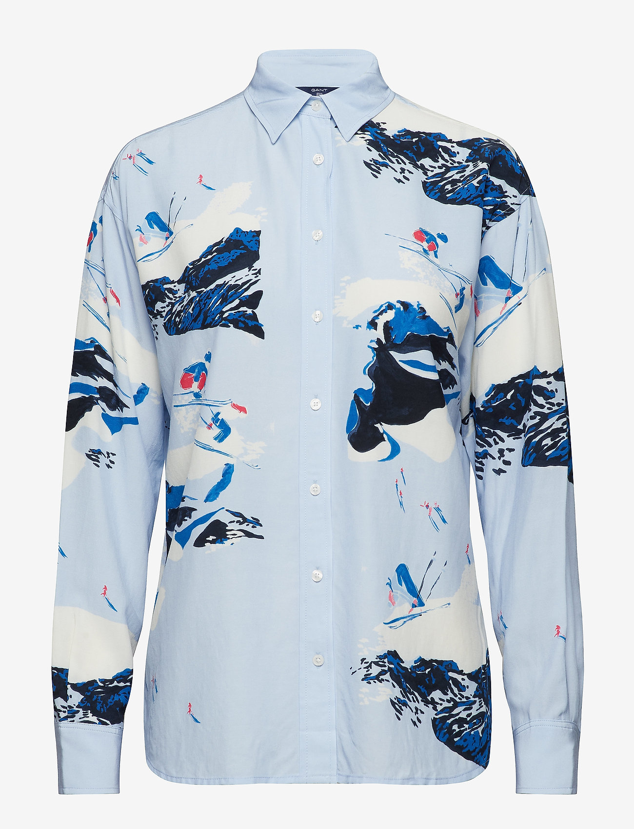 GANT - O1. MOUNTAIN SKIER SHIRT - light blue - 0
