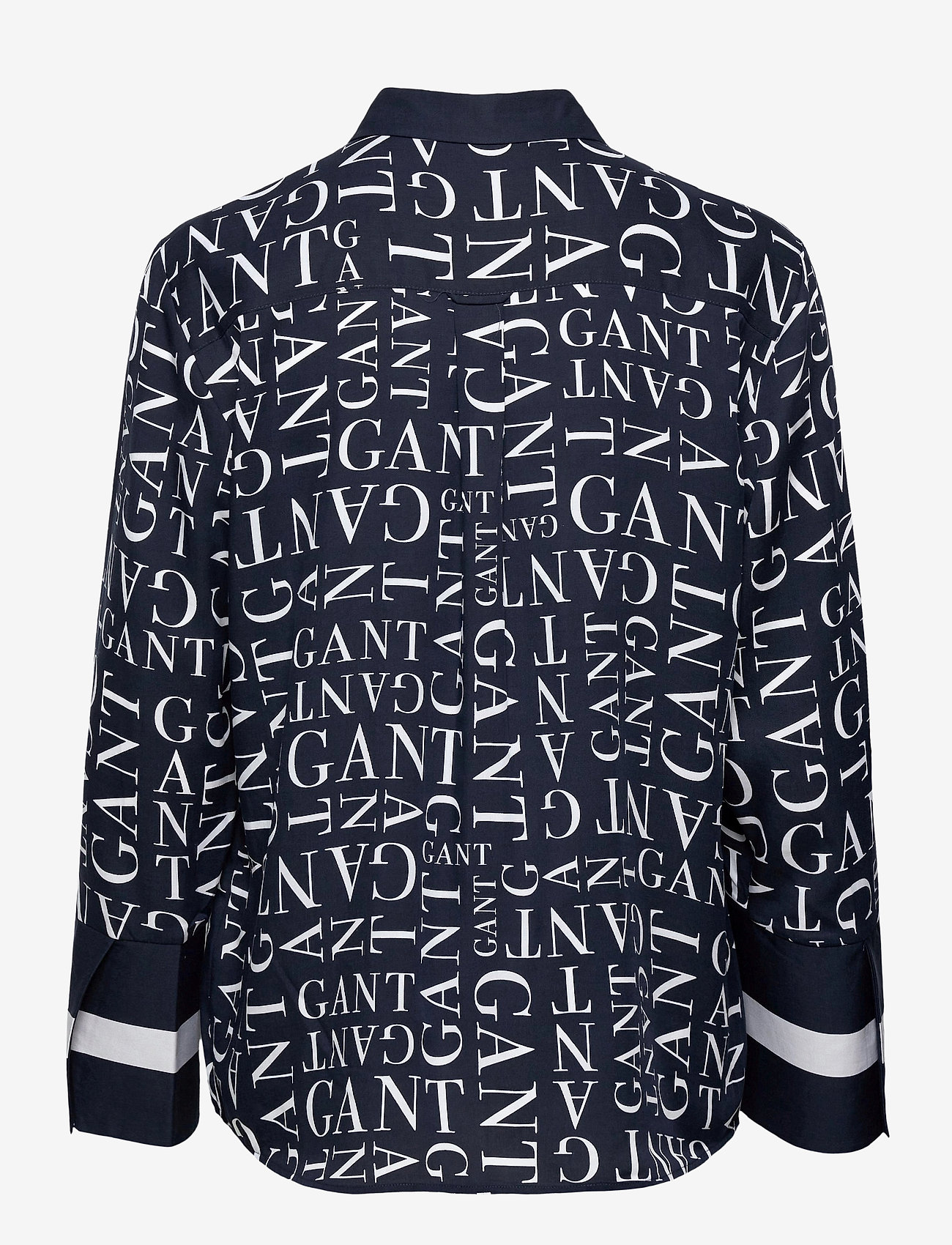 GANT - D2. GANT WORD SHIRT - evening blue - 1