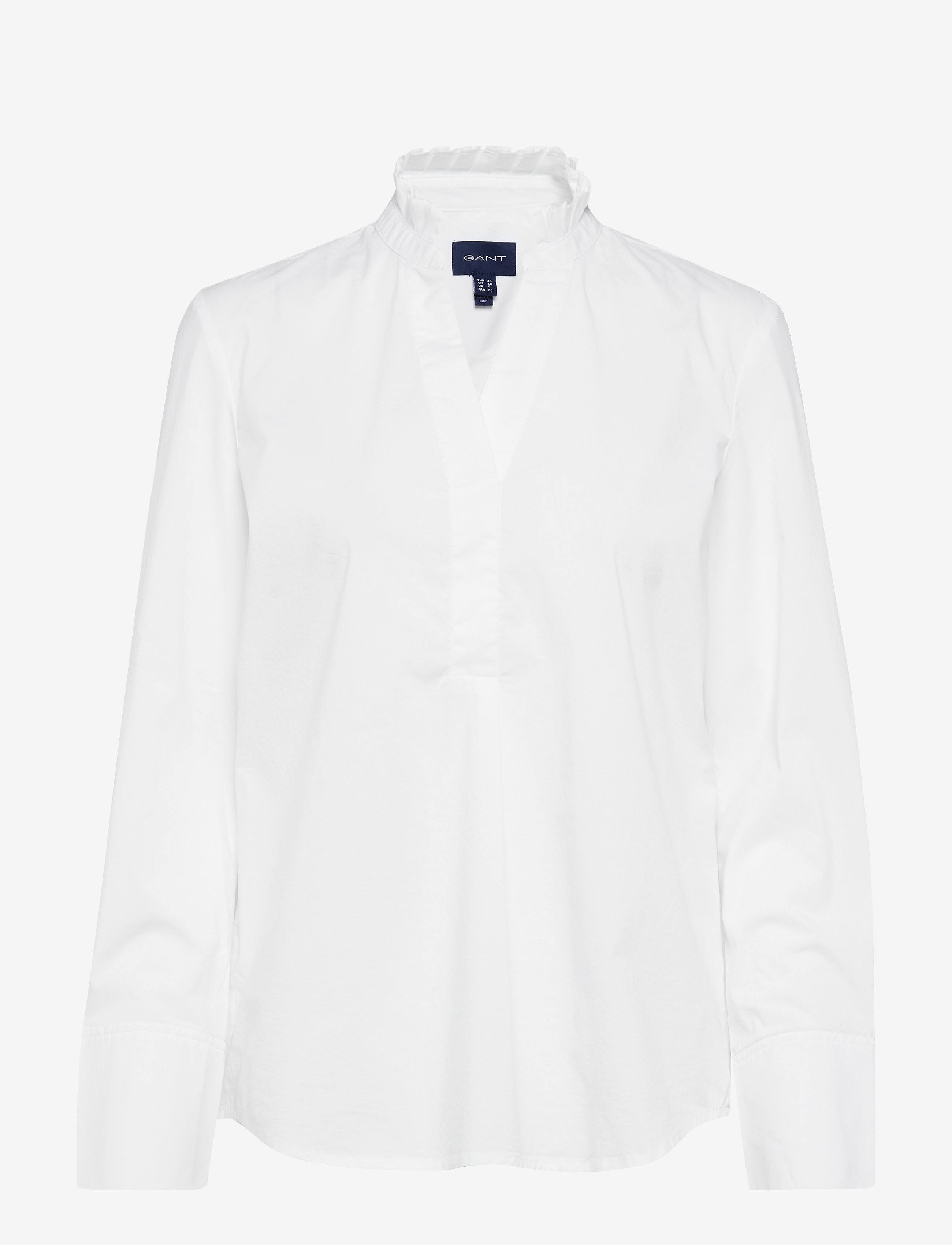 GANT - D1. TP FRILL SHIRT - white - 0