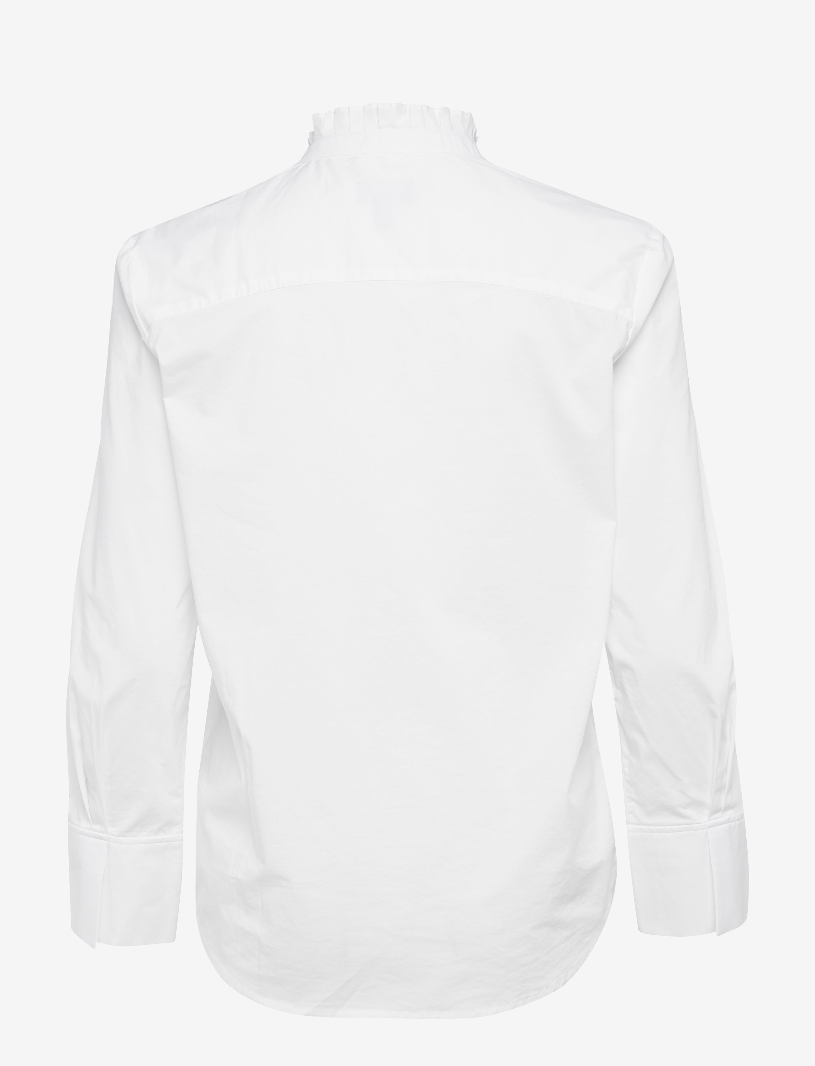 GANT - D1. TP FRILL SHIRT - white - 1