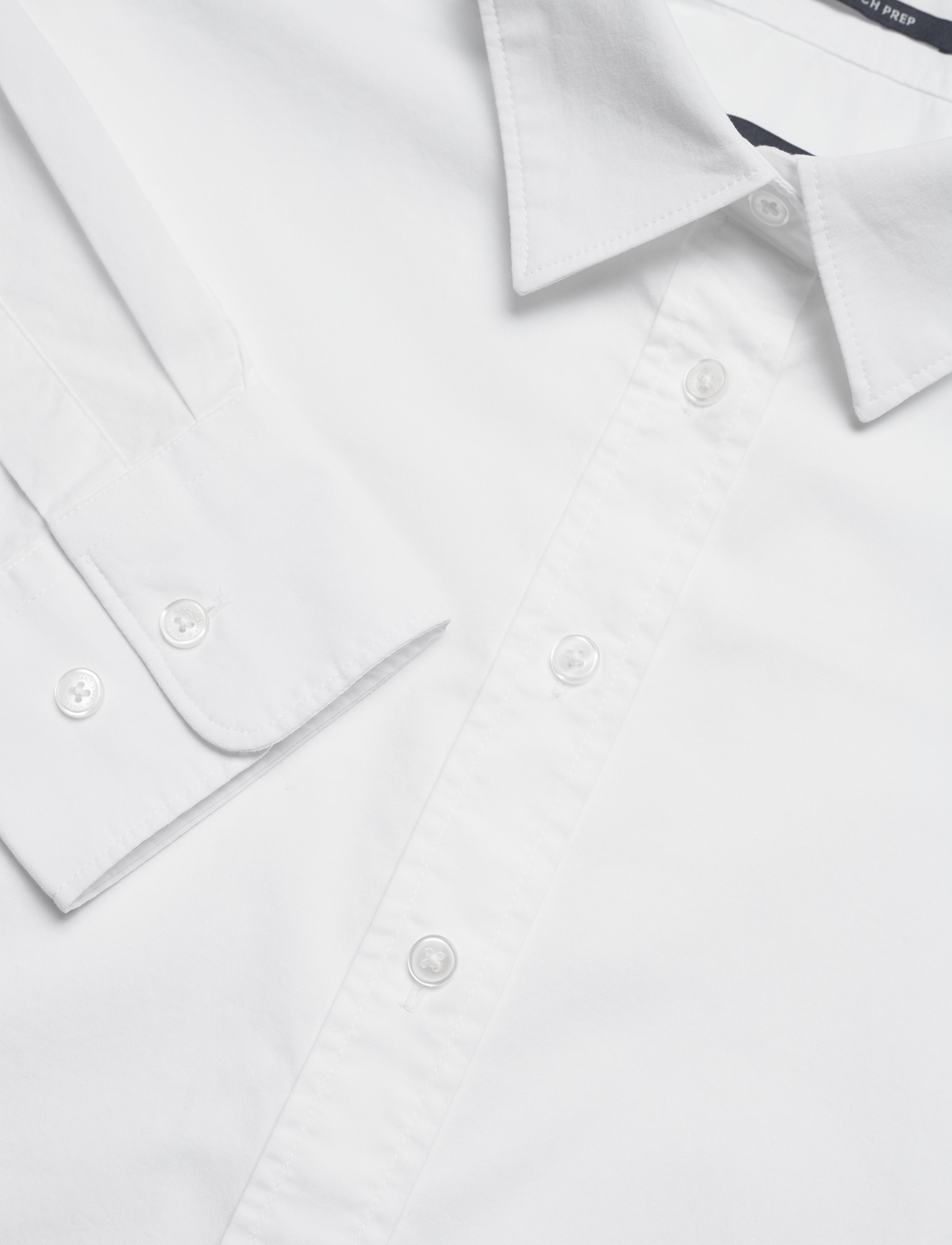 GANT - D1. TP BC OVERSIZED SOLID SHIRT - white - 2