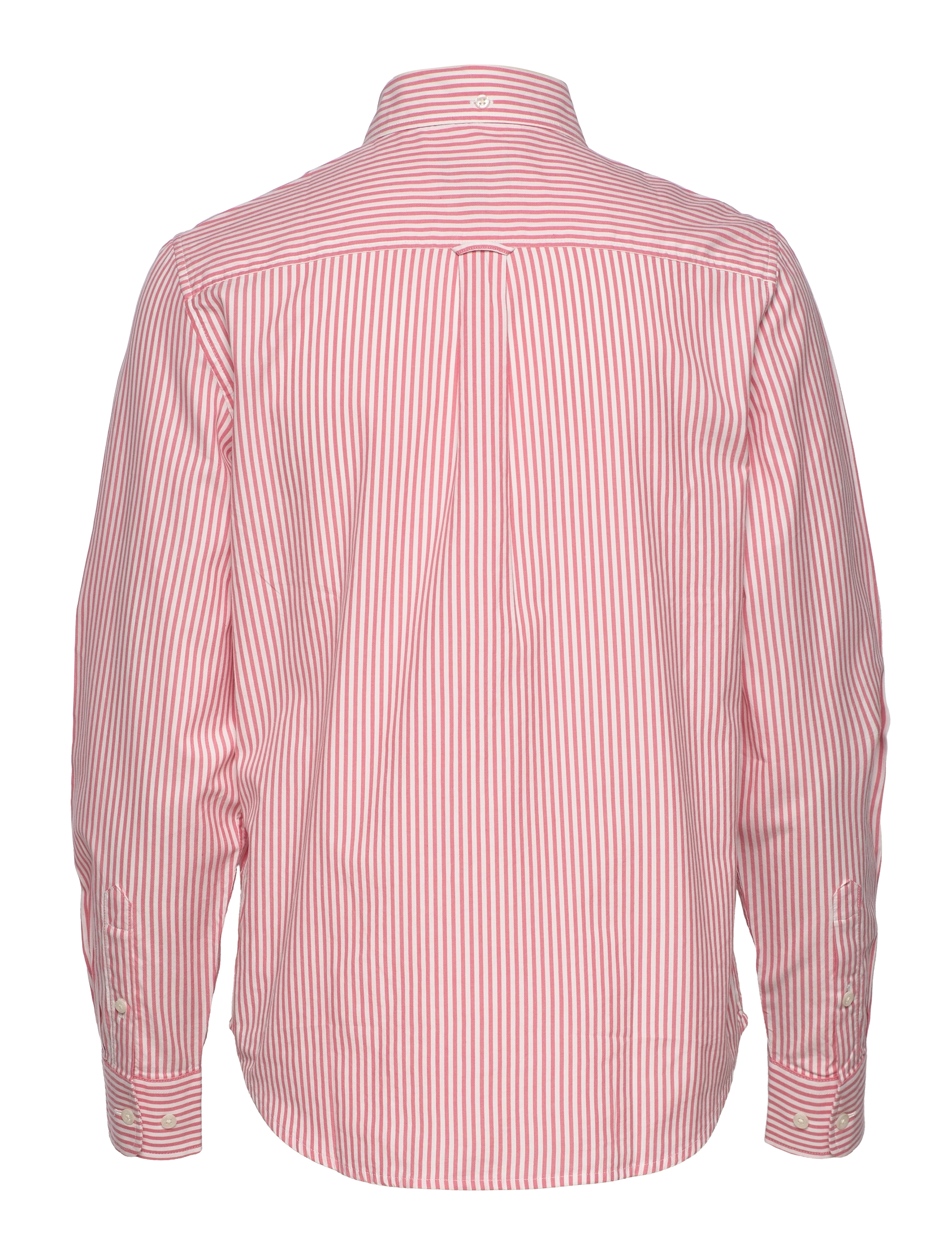 GANT - D1. REG GMT WASH OXF STRIPE SHIRT - blush pink - 1