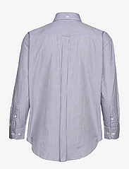 GANT - D1. RELAXED LUXURY POPLIN STRIPE - langermede skjorter - persian blue - 1