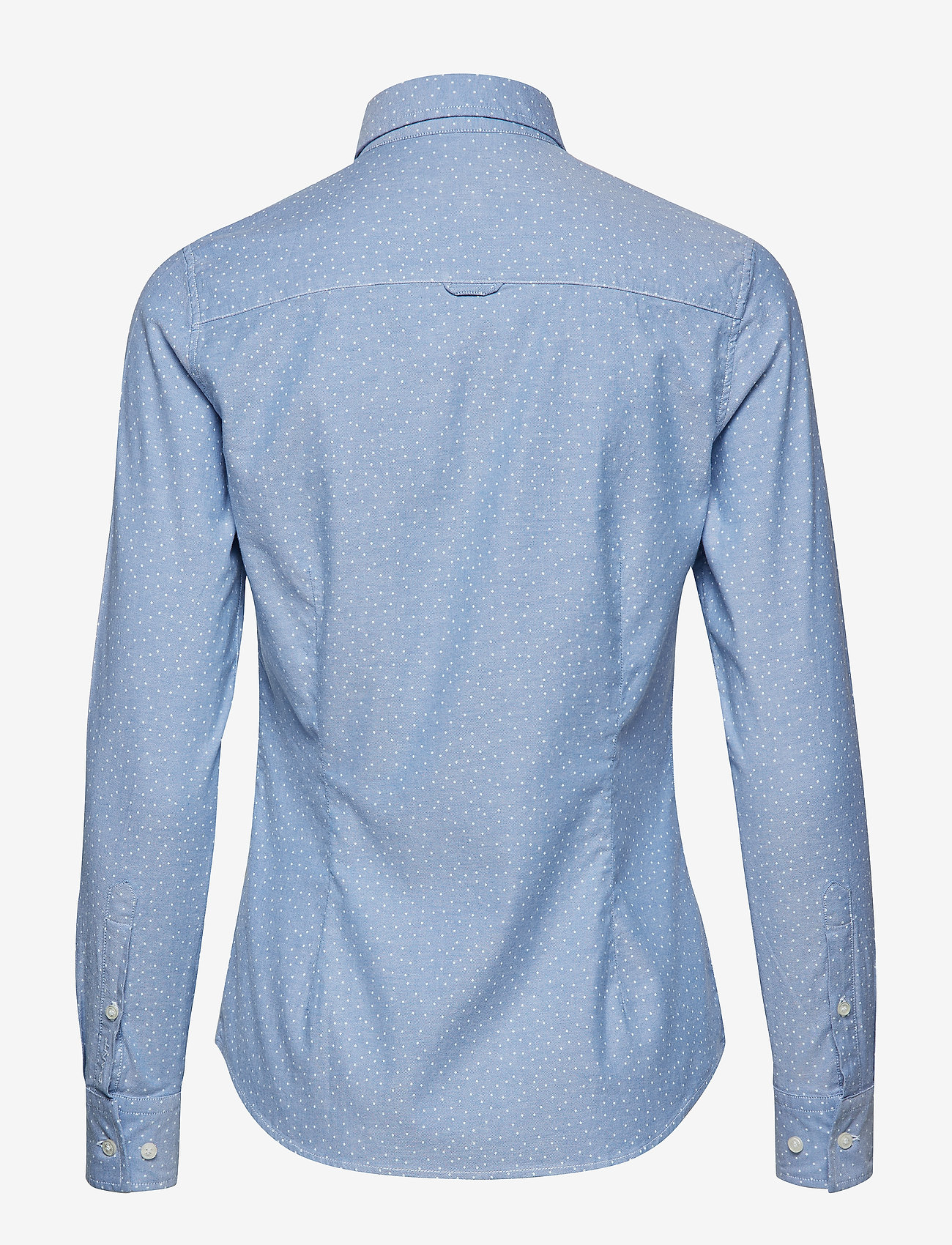 GANT - O1. SNOWDOT OXFORD SHIRT - nautical blue - 1