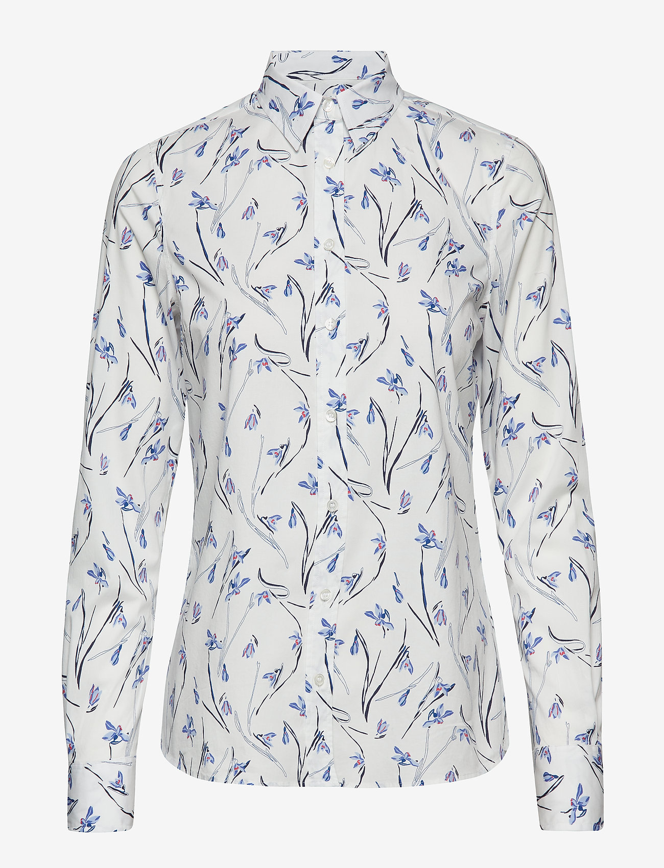 GANT - O2. SNOWDROP SHIRT - eggshell - 0