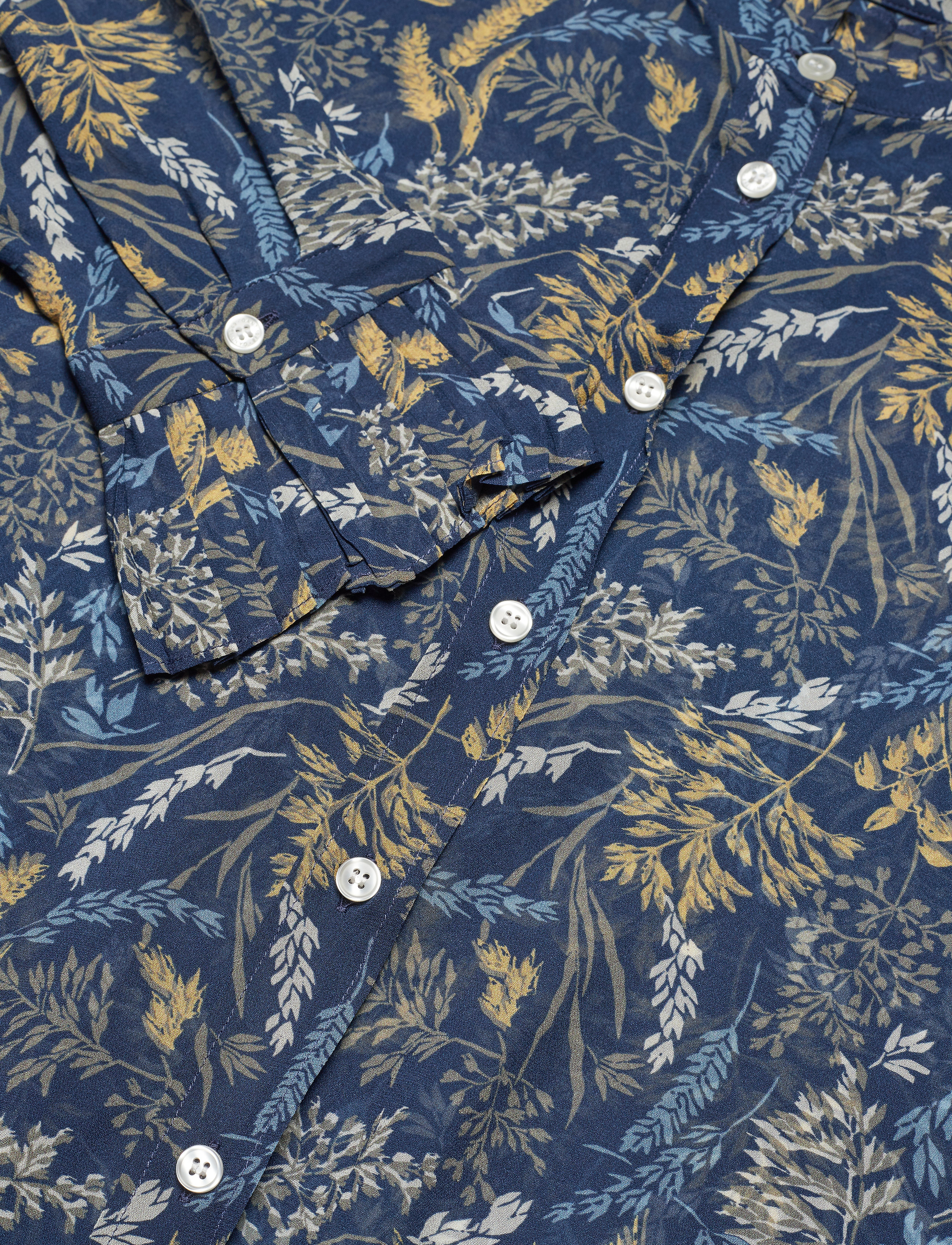 GANT - D1. HARVEST MOON CHIFFON BLOUSE - persian blue - 2