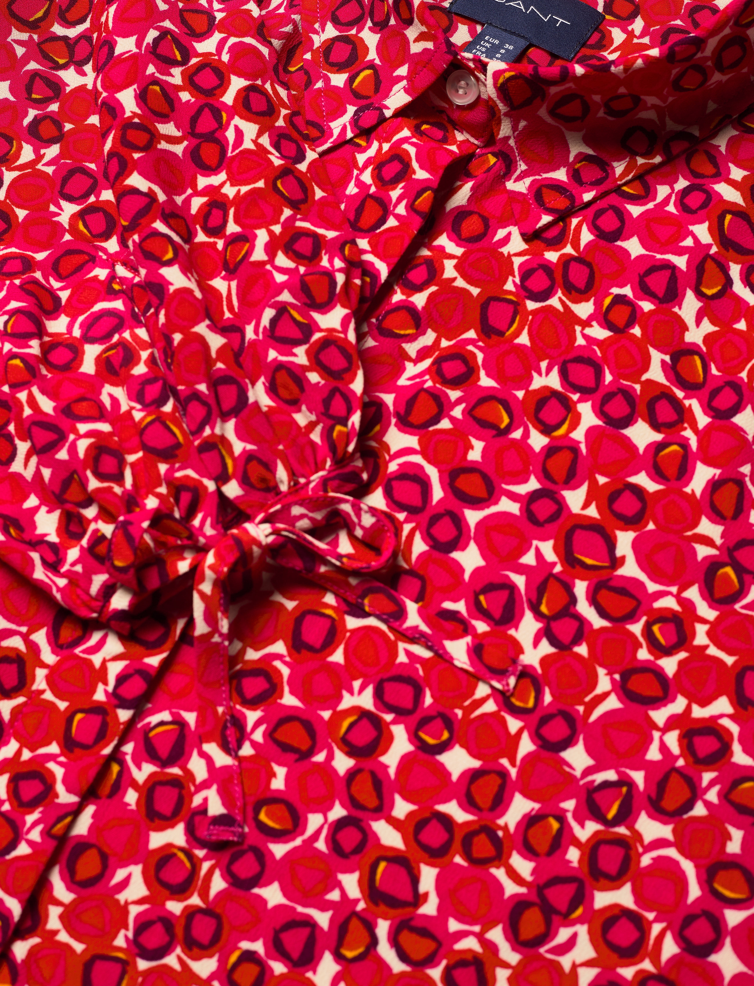 Gant - D1. DESERT ROSE VISCOSE SHIRT - langærmede bluser - rich pink - 2