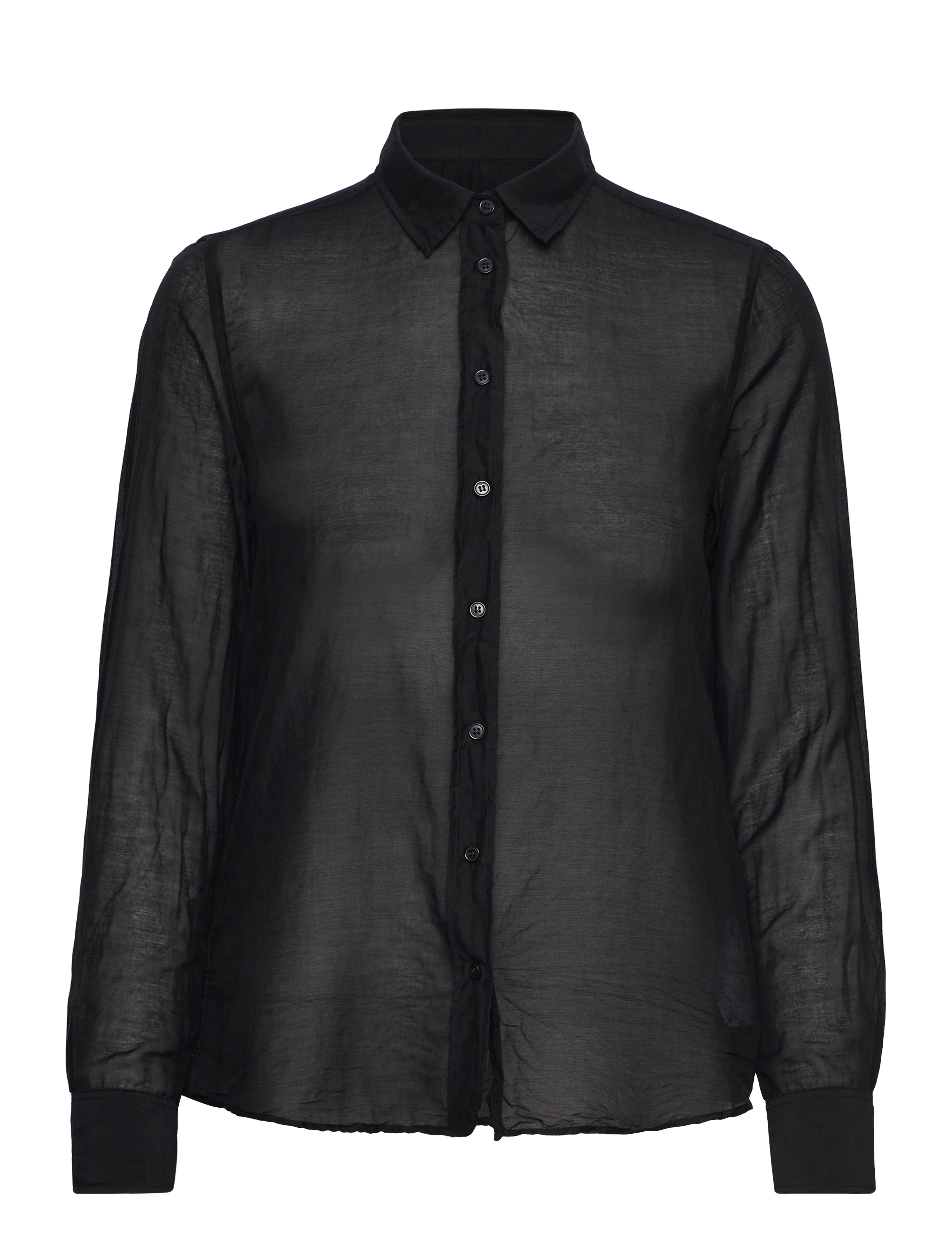 GANT D1. Icon G Cot Silk Shirt Schwarz - 34 - Damen