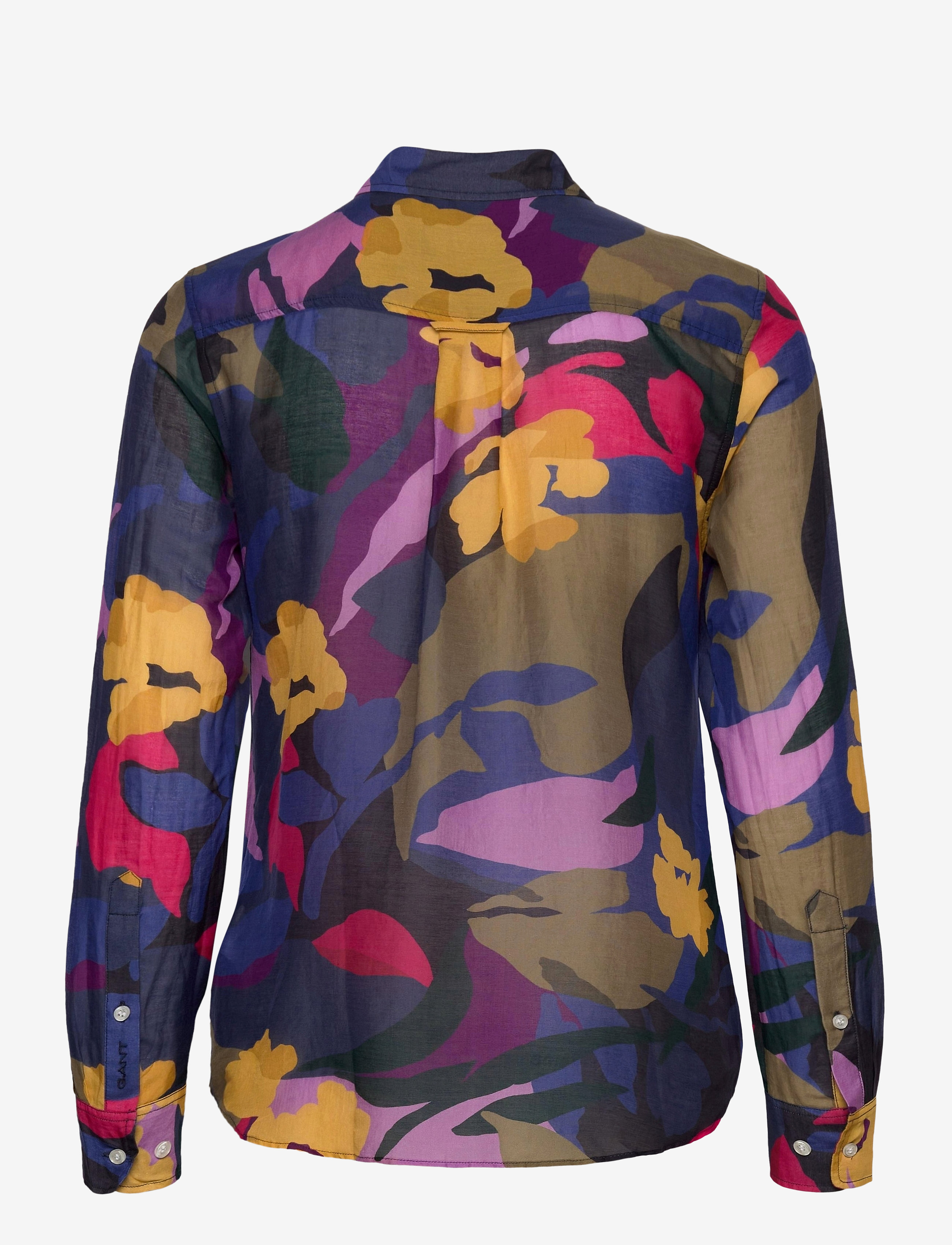 GANT - D1. SPLENDID FLORAL COT SILK SHIRT - multicolor - 1