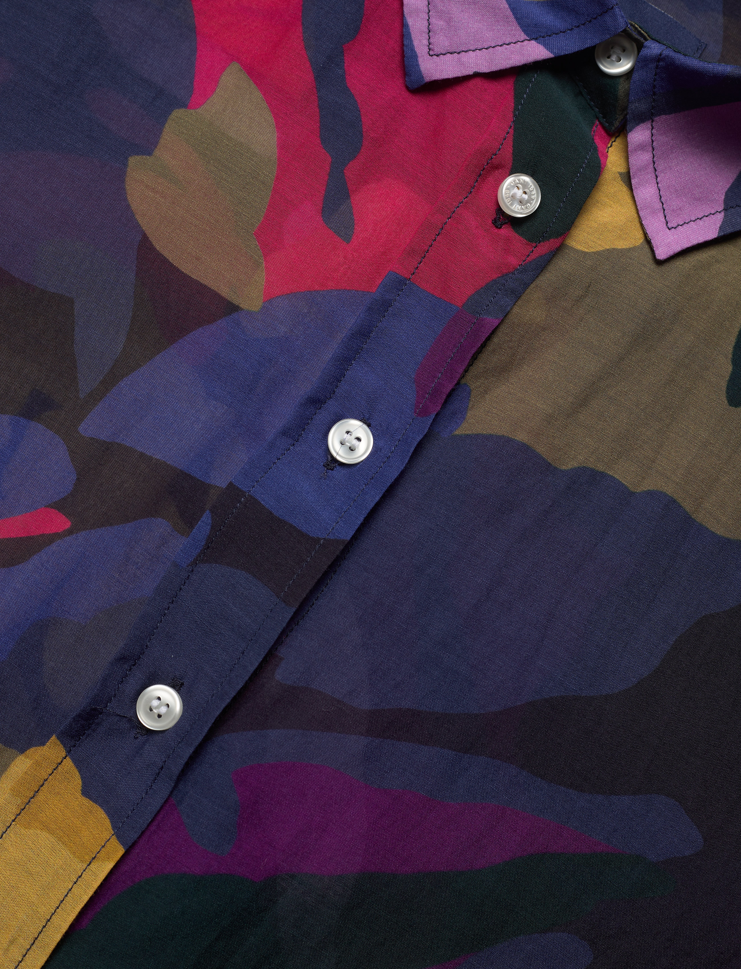 GANT - D1. SPLENDID FLORAL COT SILK SHIRT - multicolor - 2