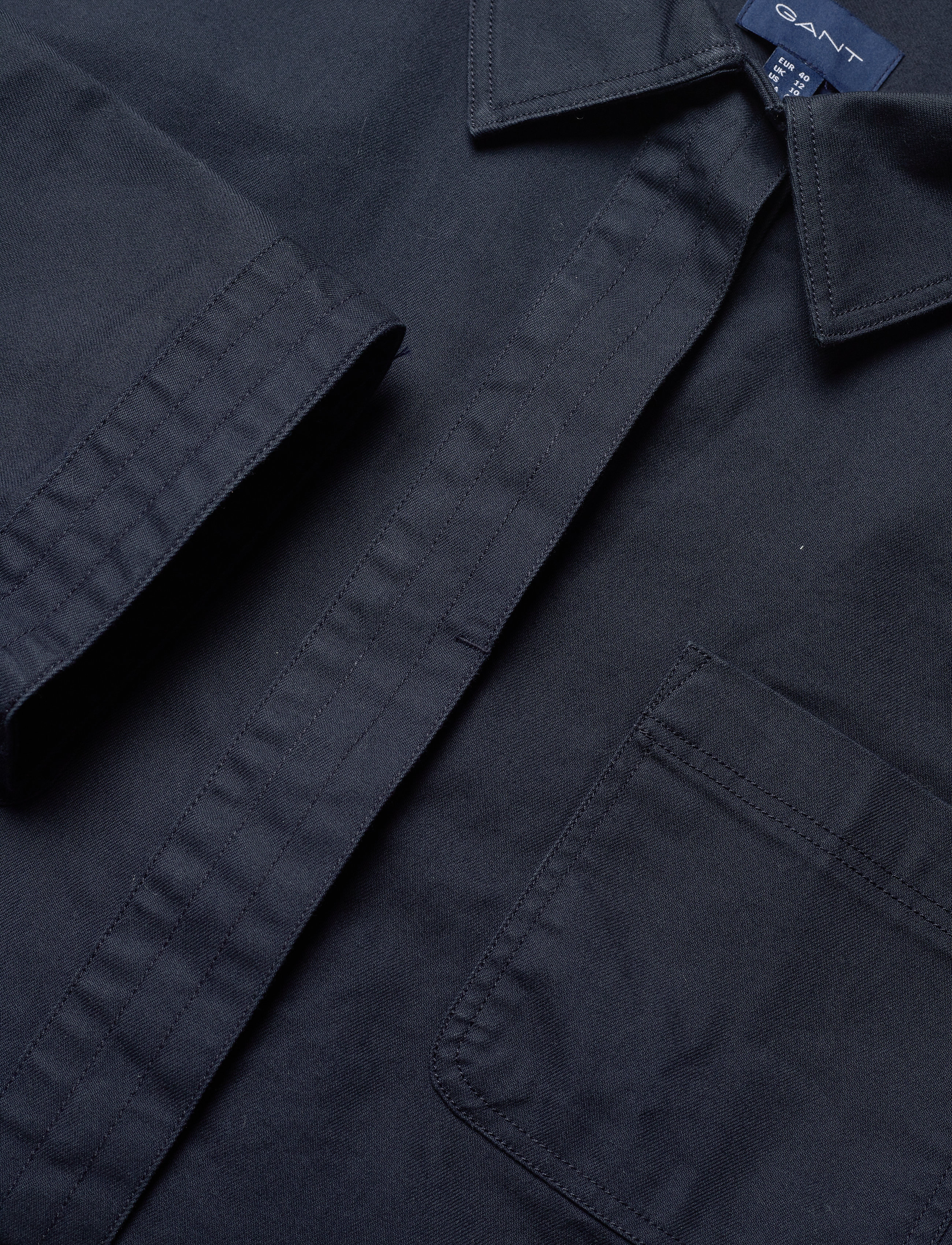 GANT - D1. OP UTILITY JACKET SHIRT - evening blue - 2