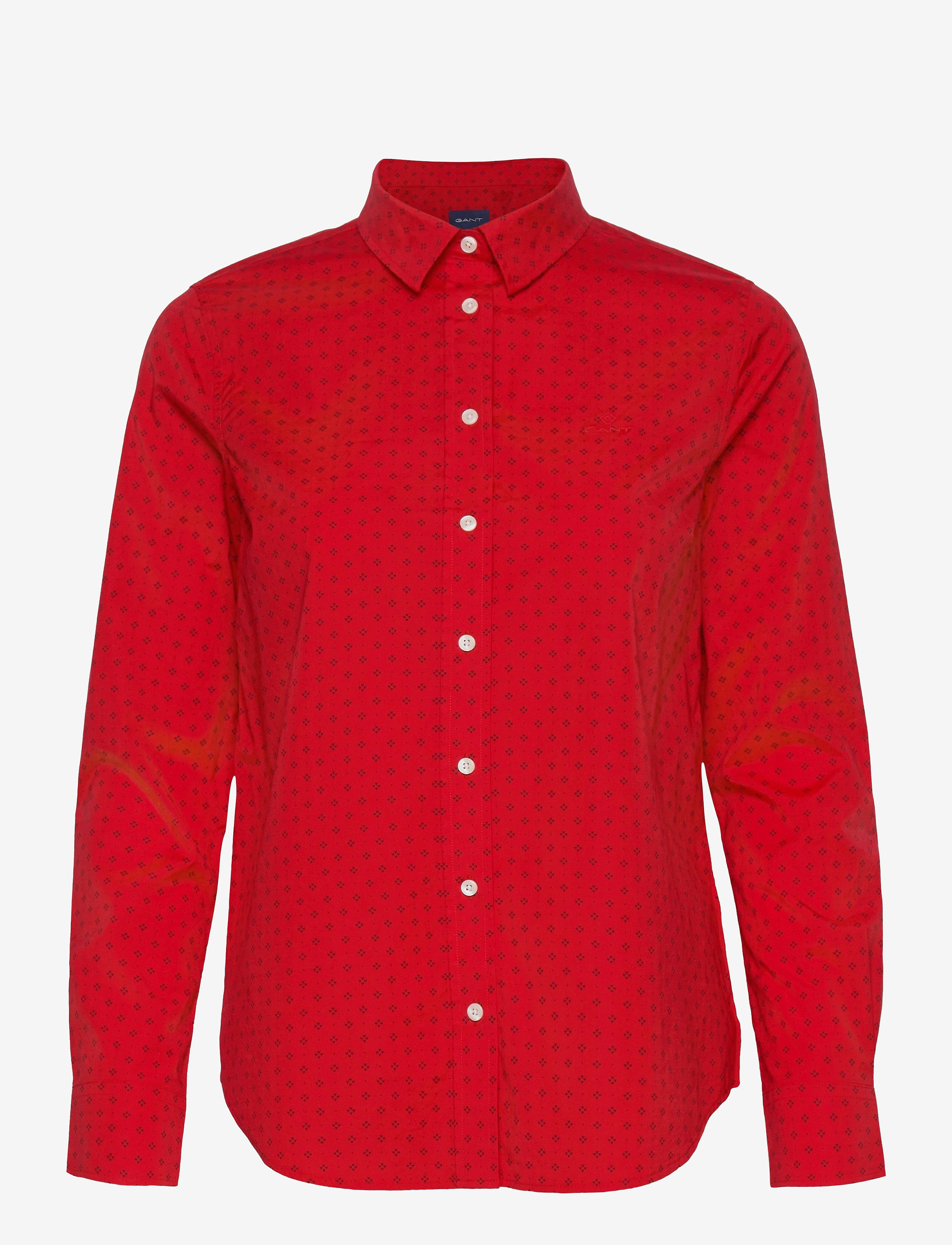 GANT - D2. FAIRLY DOT STRETCH BC SHIRT - bright red - 0