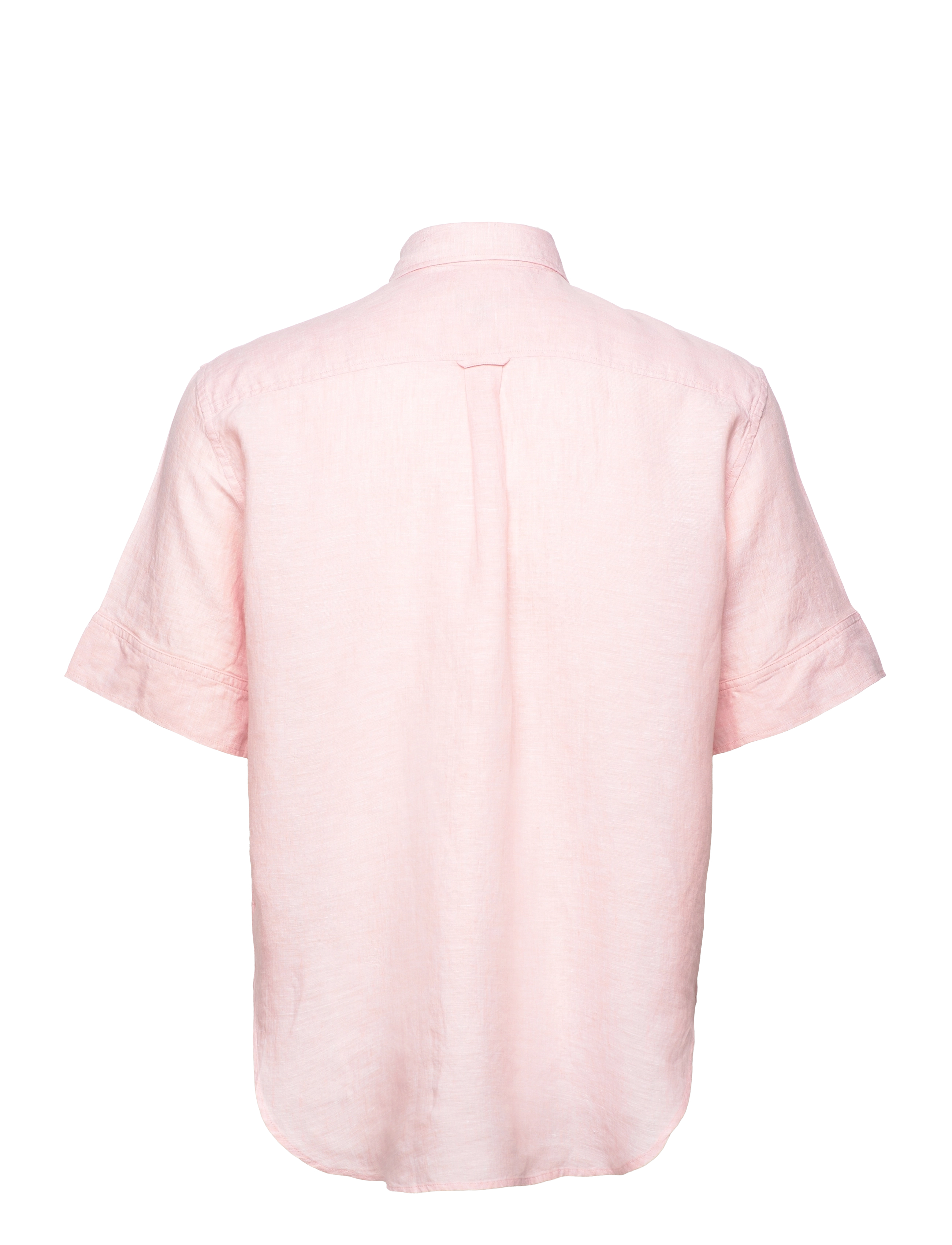 GANT - REL SS LINEN CHAMBRAY SHIRT - guava orange - 1