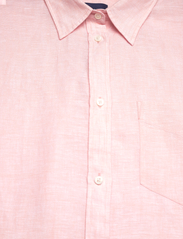 GANT - REL SS LINEN CHAMBRAY SHIRT - lininiai marškiniai - guava orange - 2