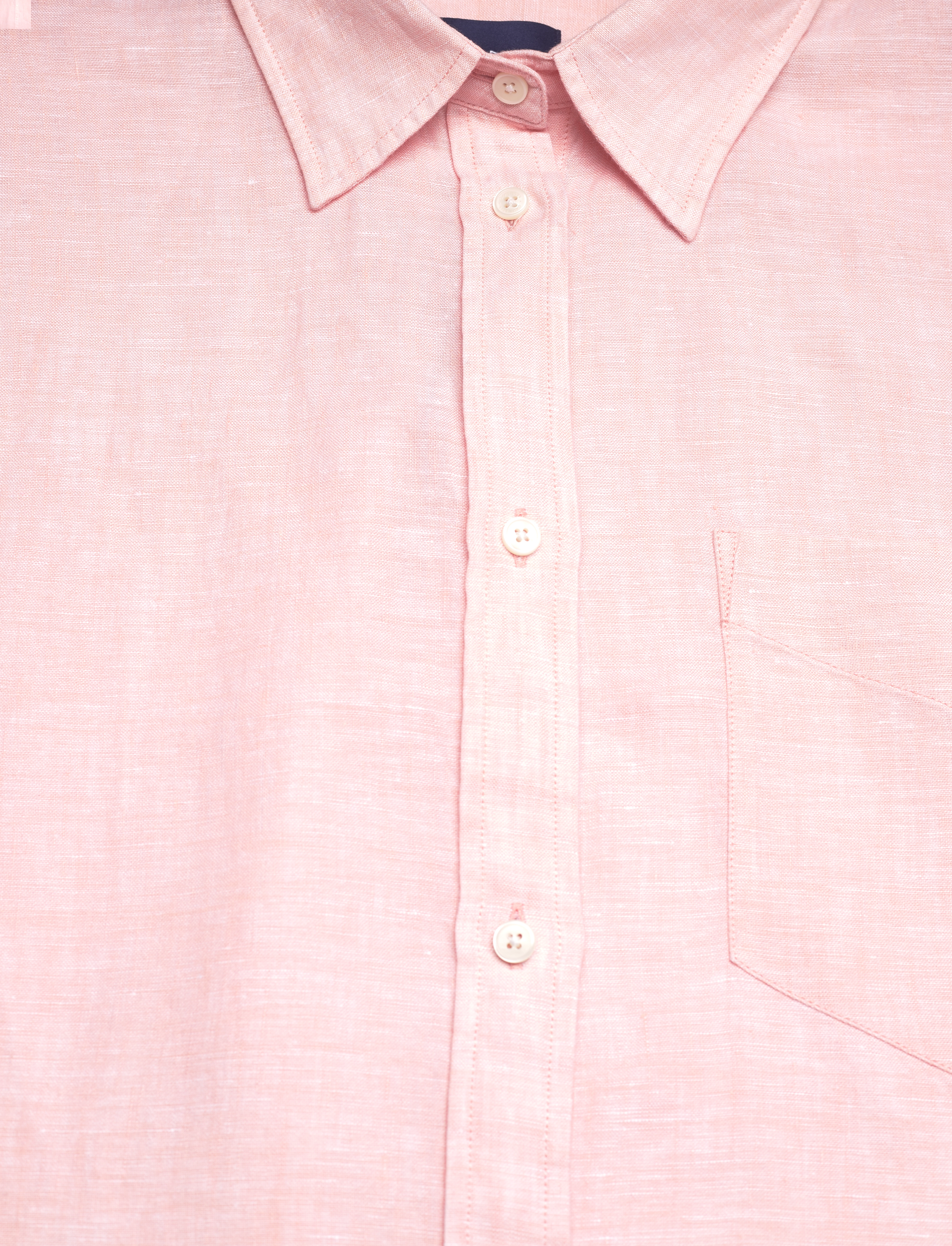 GANT - REL SS LINEN CHAMBRAY SHIRT - guava orange - 2