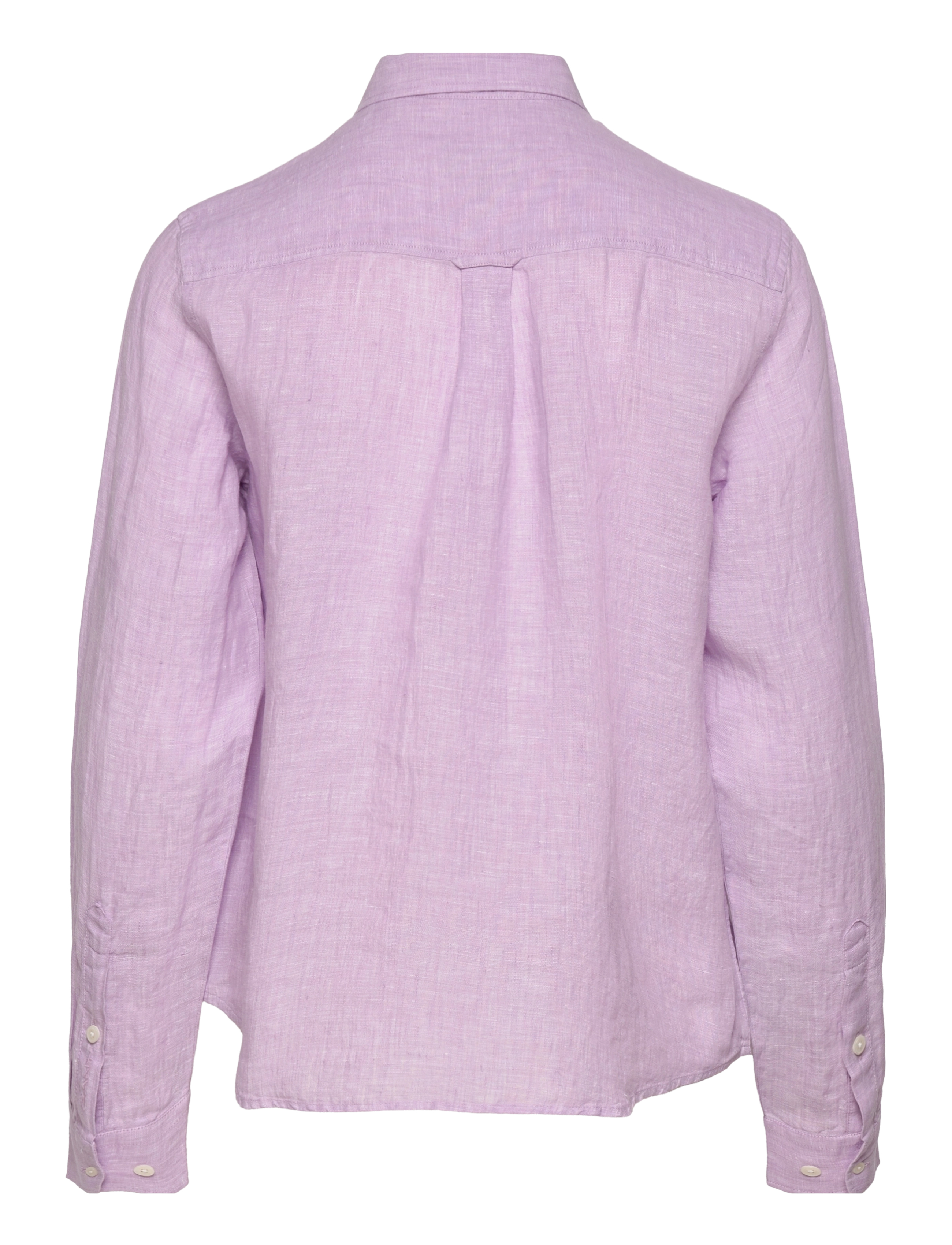 GANT - REG LINEN CHAMBRAY SHIRT - crocus purple - 1