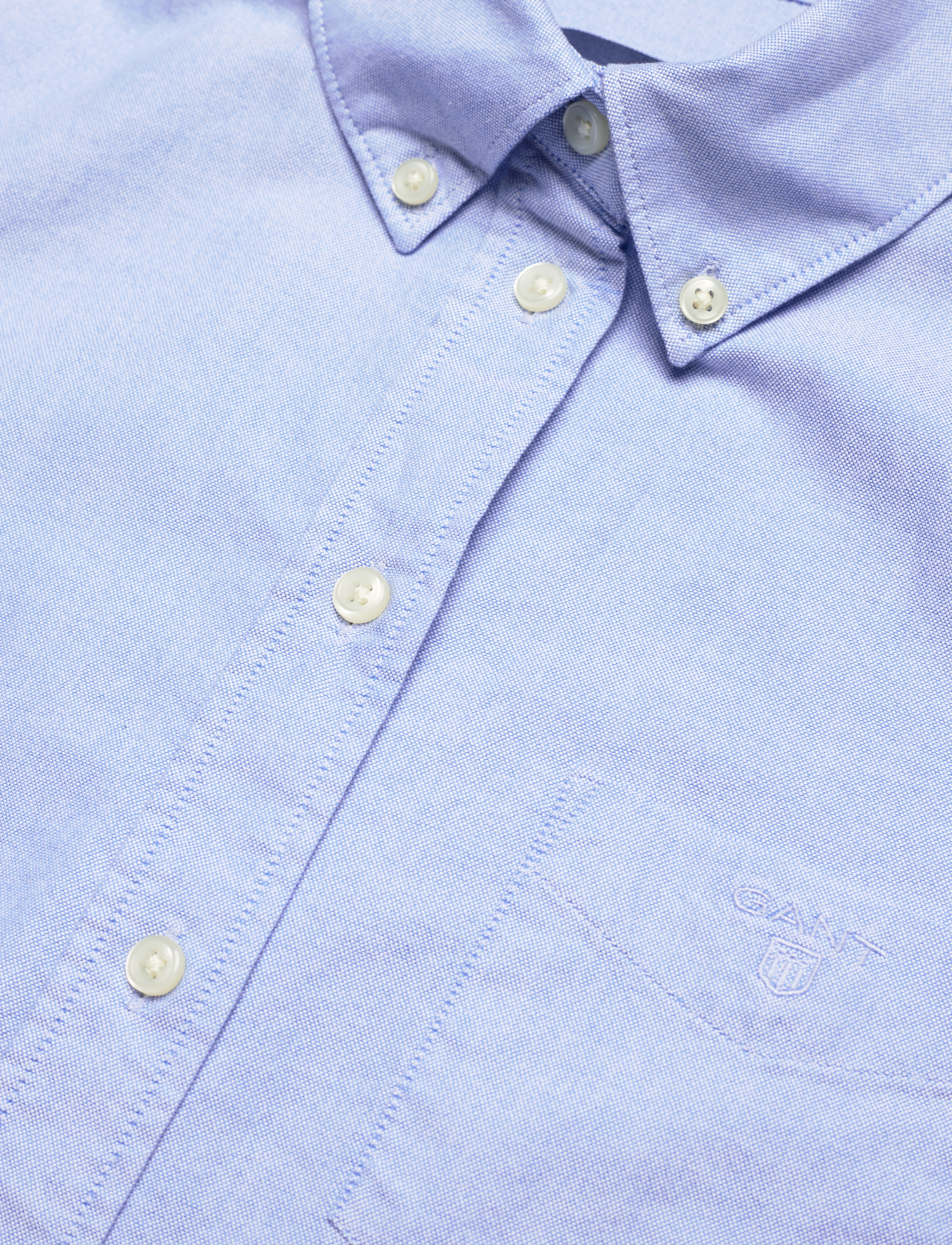 GANT - OXFORD SHIRT - capri blue - 2
