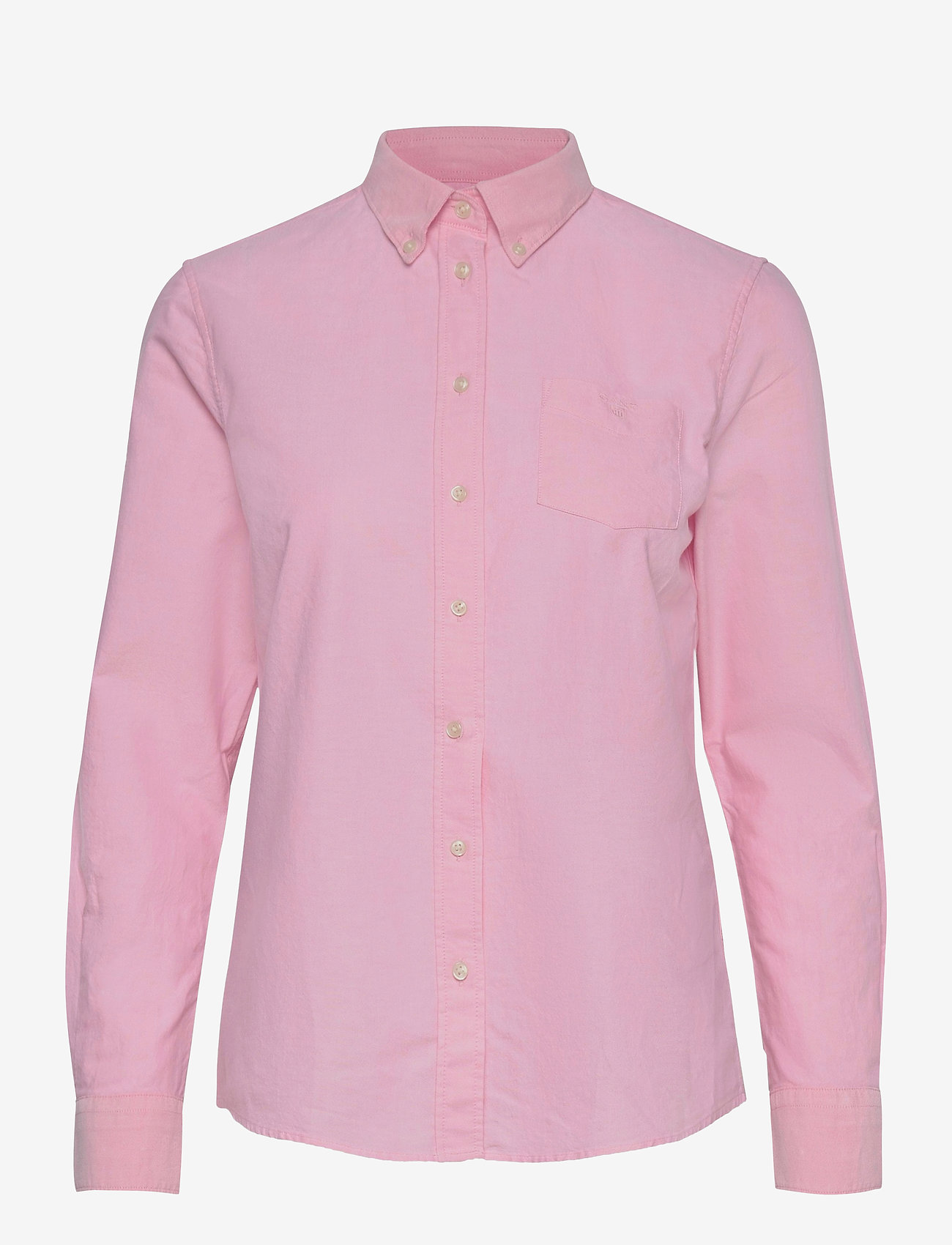 GANT - OXFORD SHIRT - långärmade skjortor - pastel pink - 0