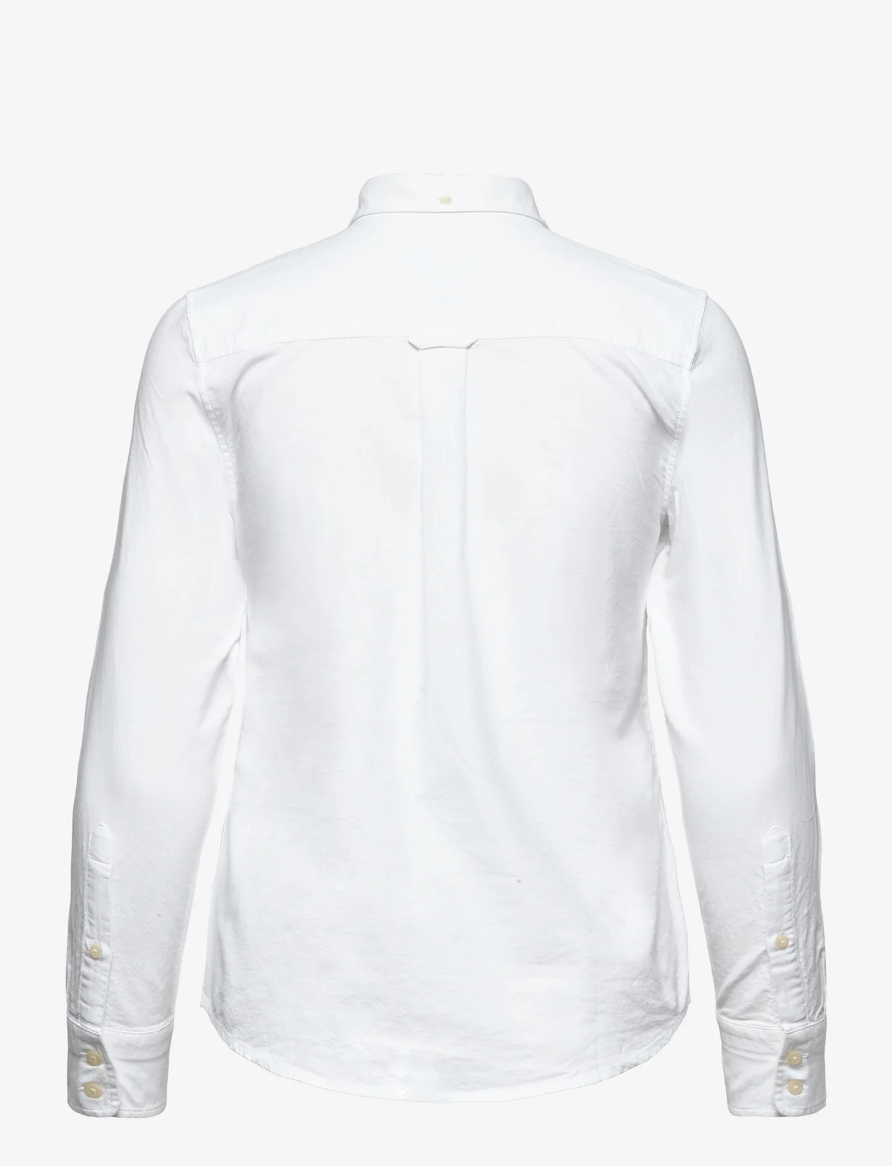 GANT - OXFORD SHIRT - langärmlige hemden - white - 1