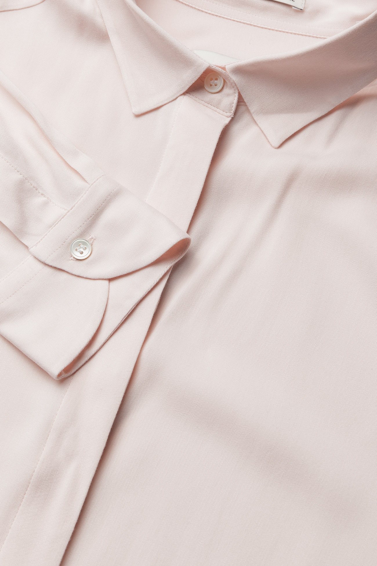 GANT - FEATHERWEIGHT TWILL BLOUSE - silver peony - 2