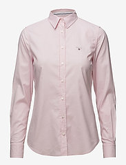 STRETCH OXFORD SOLID - LIGHT PINK