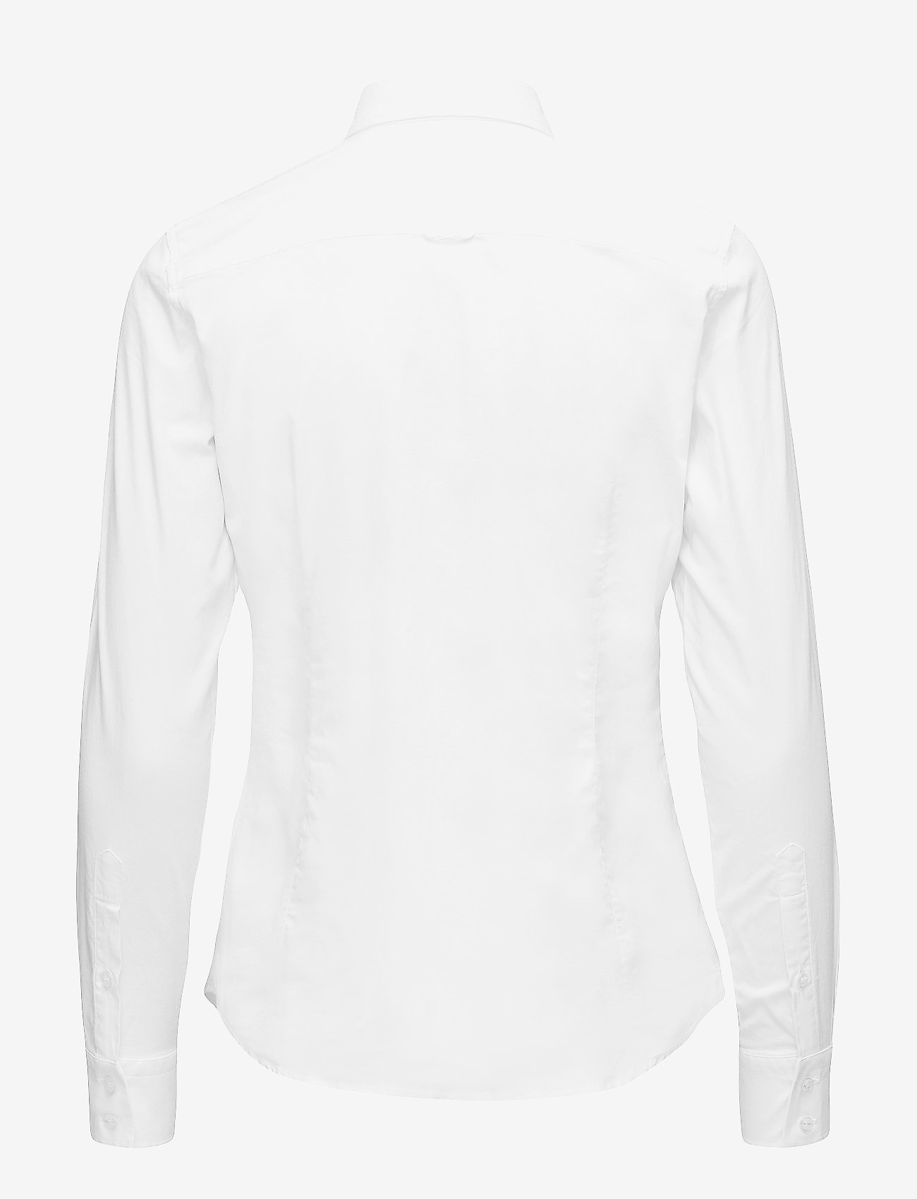 GANT - STRETCH OXFORD SOLID - white - 1